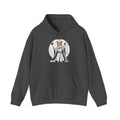 Corgi Points to the Cosmos — Unisex Hoodie