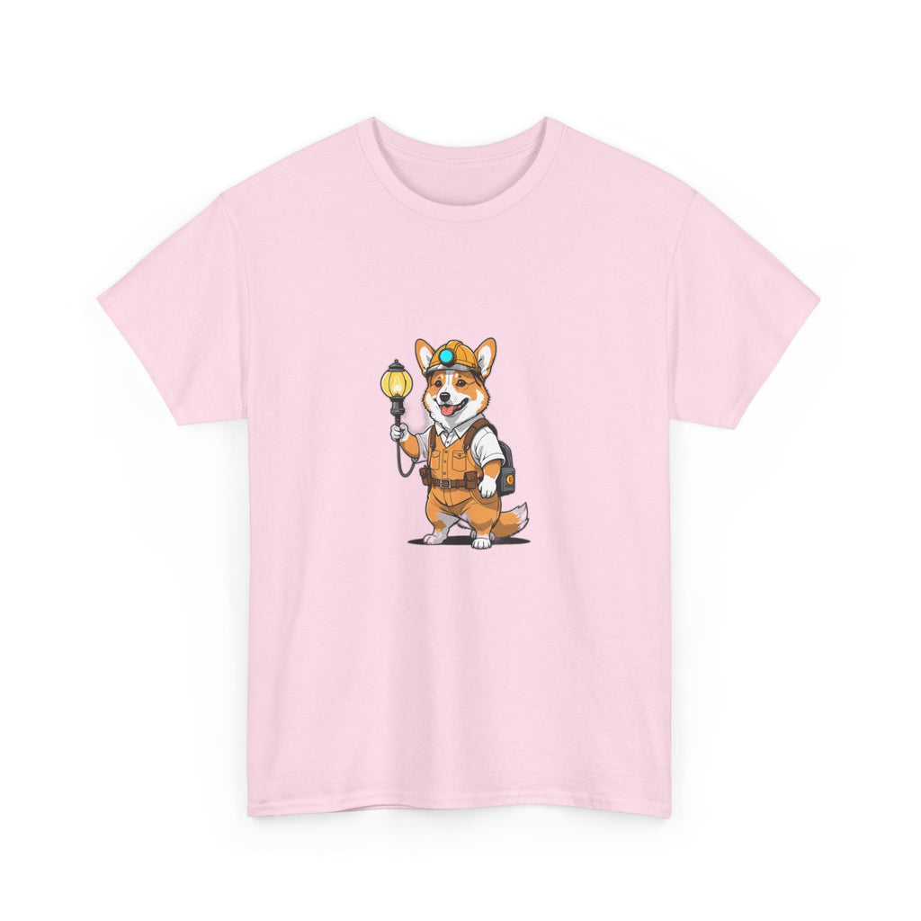 Corgi Caught Lantern — Unisex T-Shirt