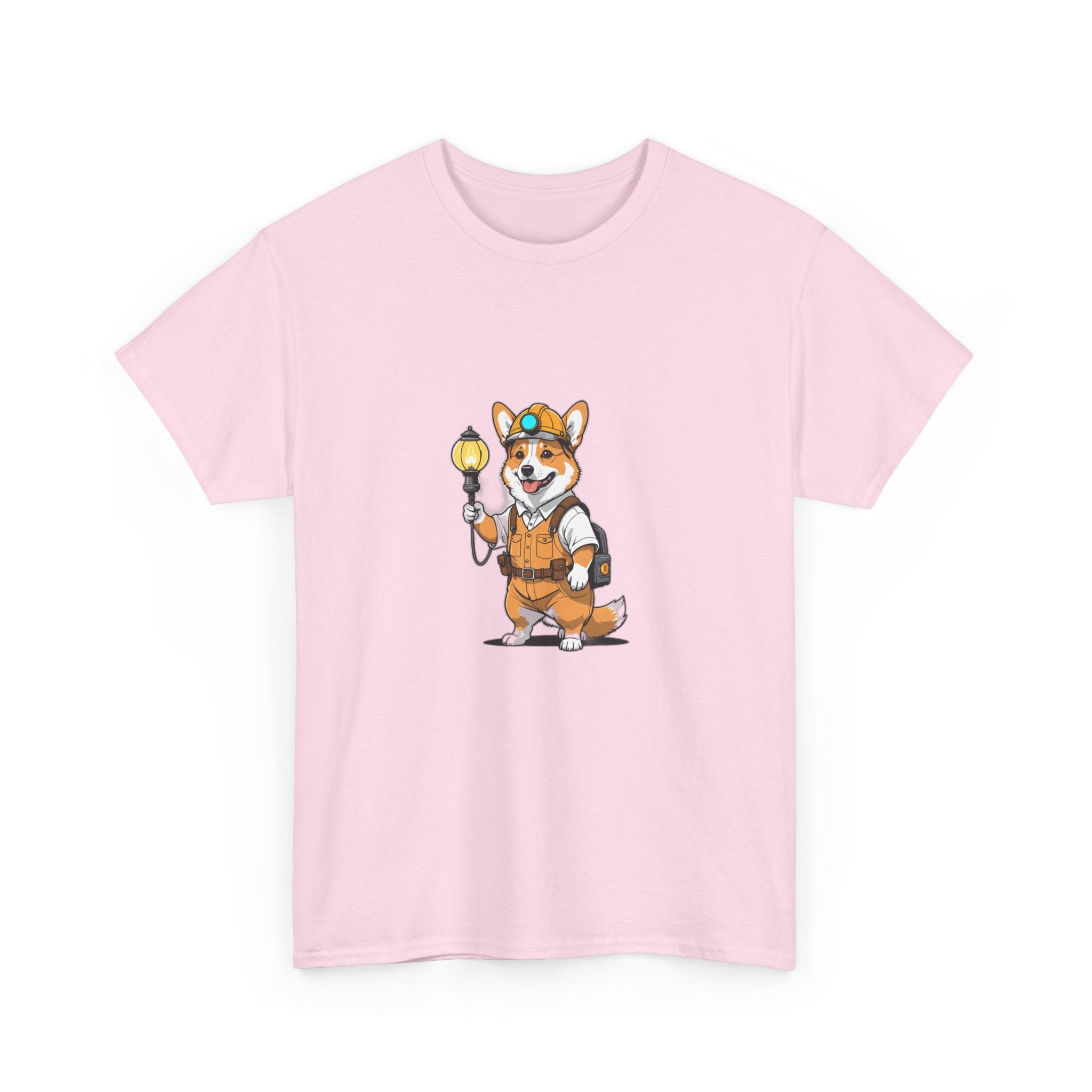 Corgi Caught Lantern — Unisex T-Shirt
