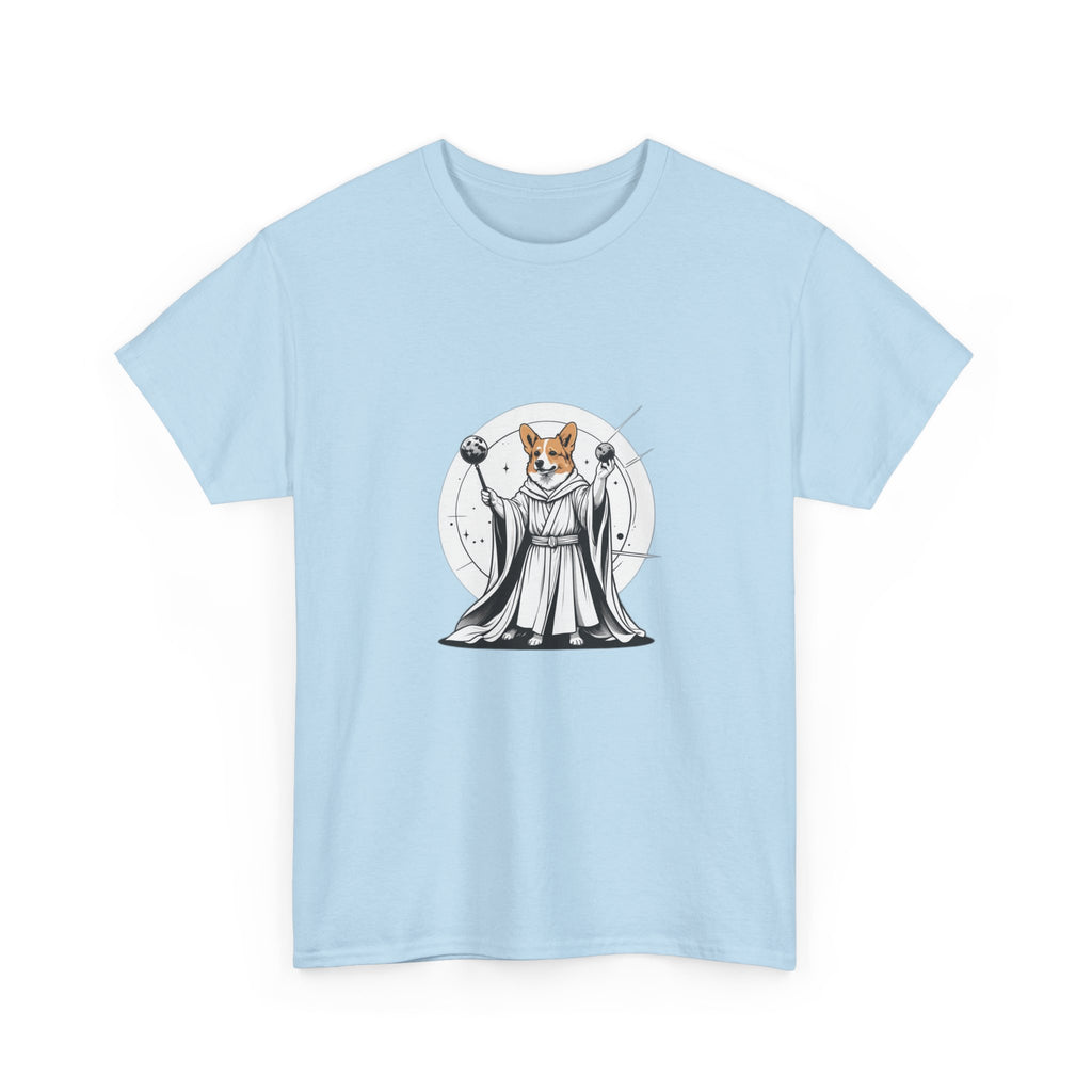Corgi Points to the Cosmos — Unisex T-Shirt