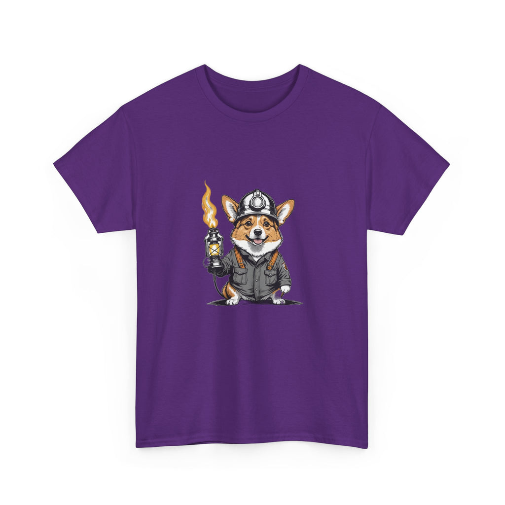 Corgi Miner's Helmet — Unisex T-Shirt
