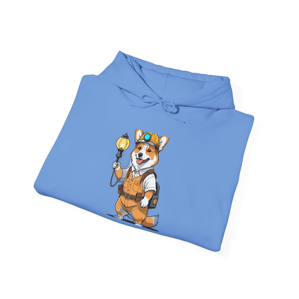 Corgi Caught Lantern — Unisex Hoodie