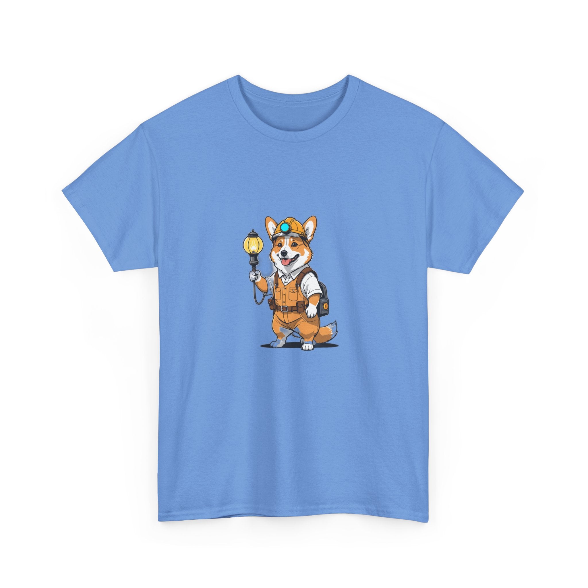 Corgi Caught Lantern — Unisex T-Shirt