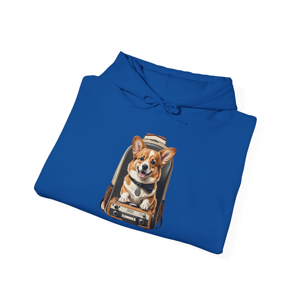 Sick of Scams? Go Analog with Corgi — Unisex Hoodie