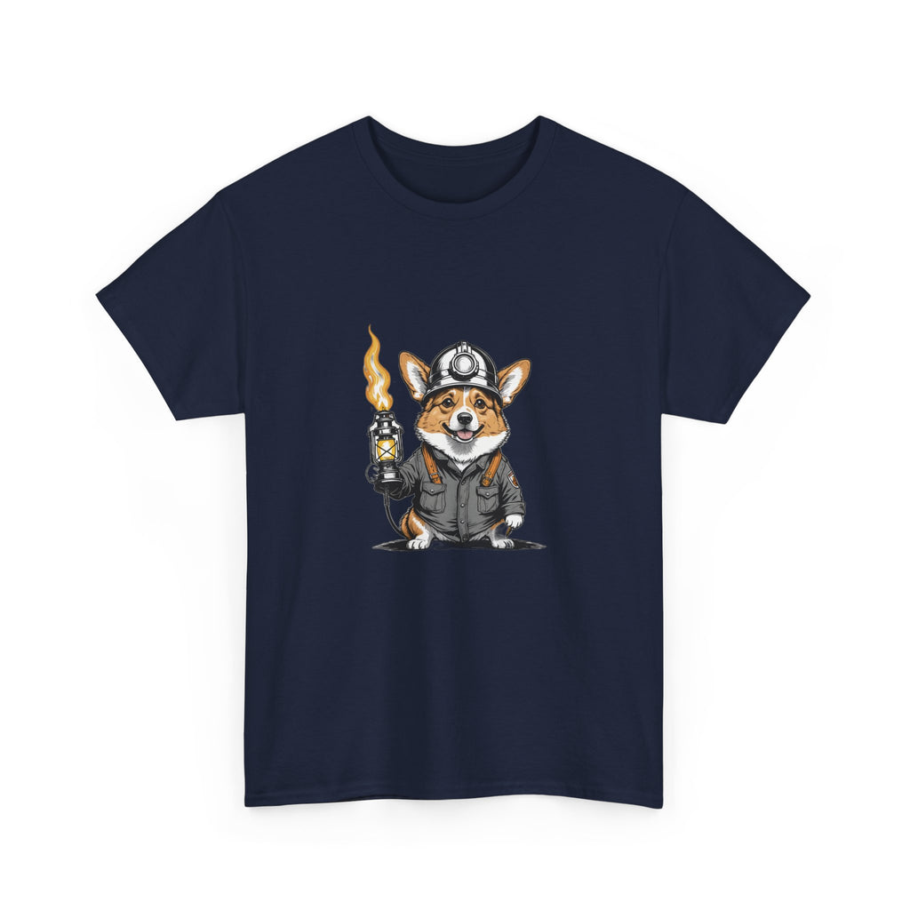 Corgi Miner's Helmet — Unisex T-Shirt