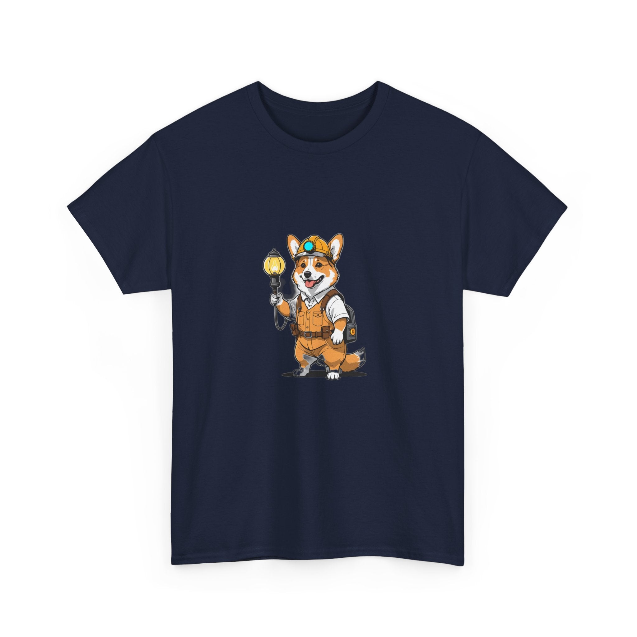Corgi Caught Lantern — Unisex T-Shirt