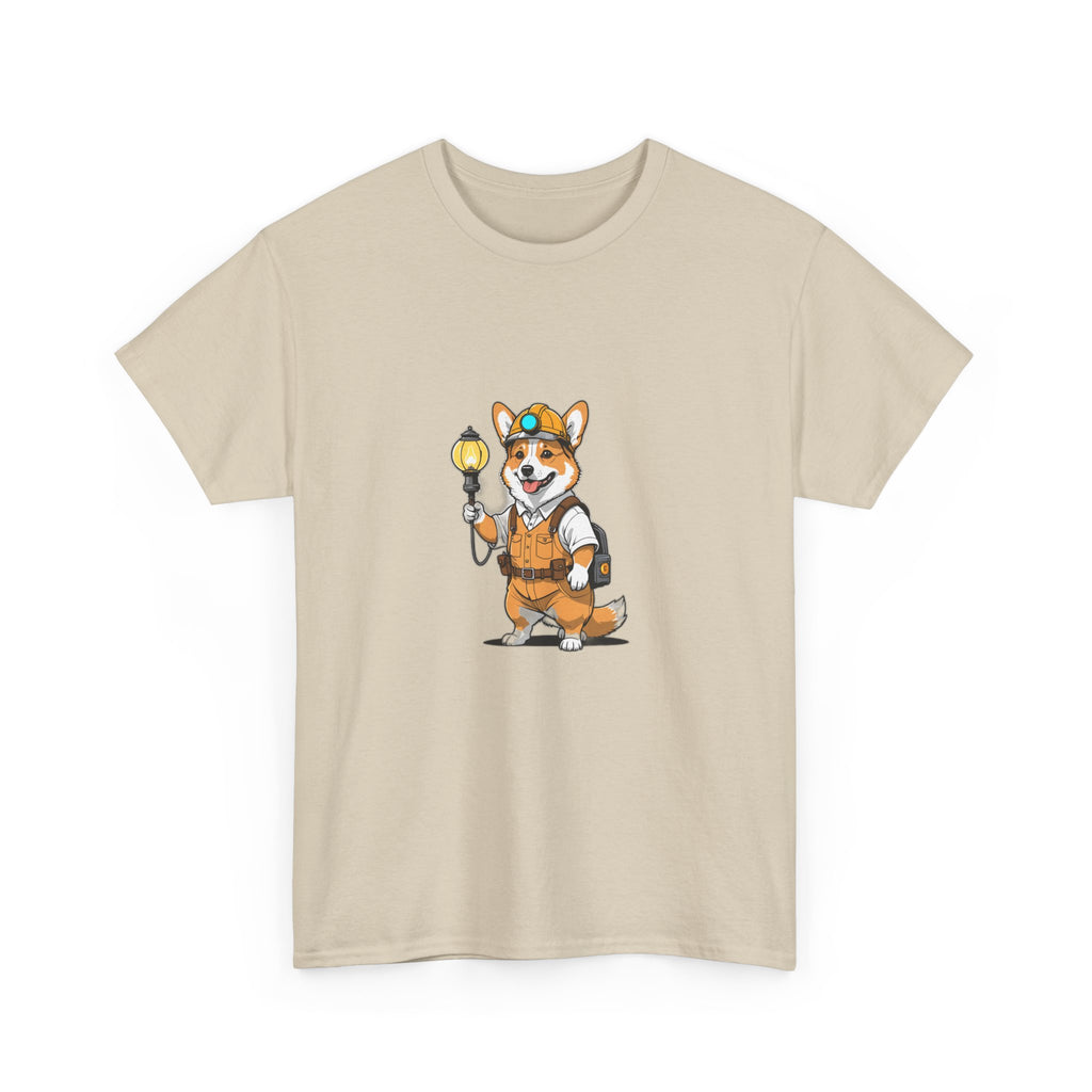 Corgi Caught Lantern — Unisex T-Shirt