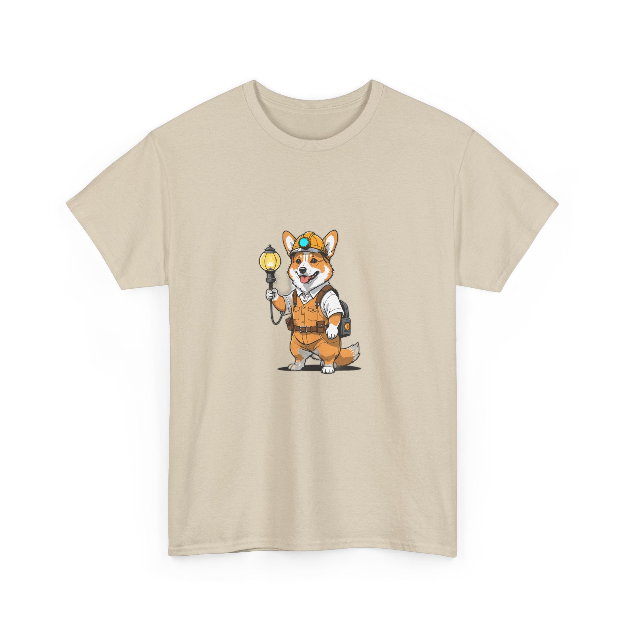 Corgi Caught Lantern — Unisex T-Shirt