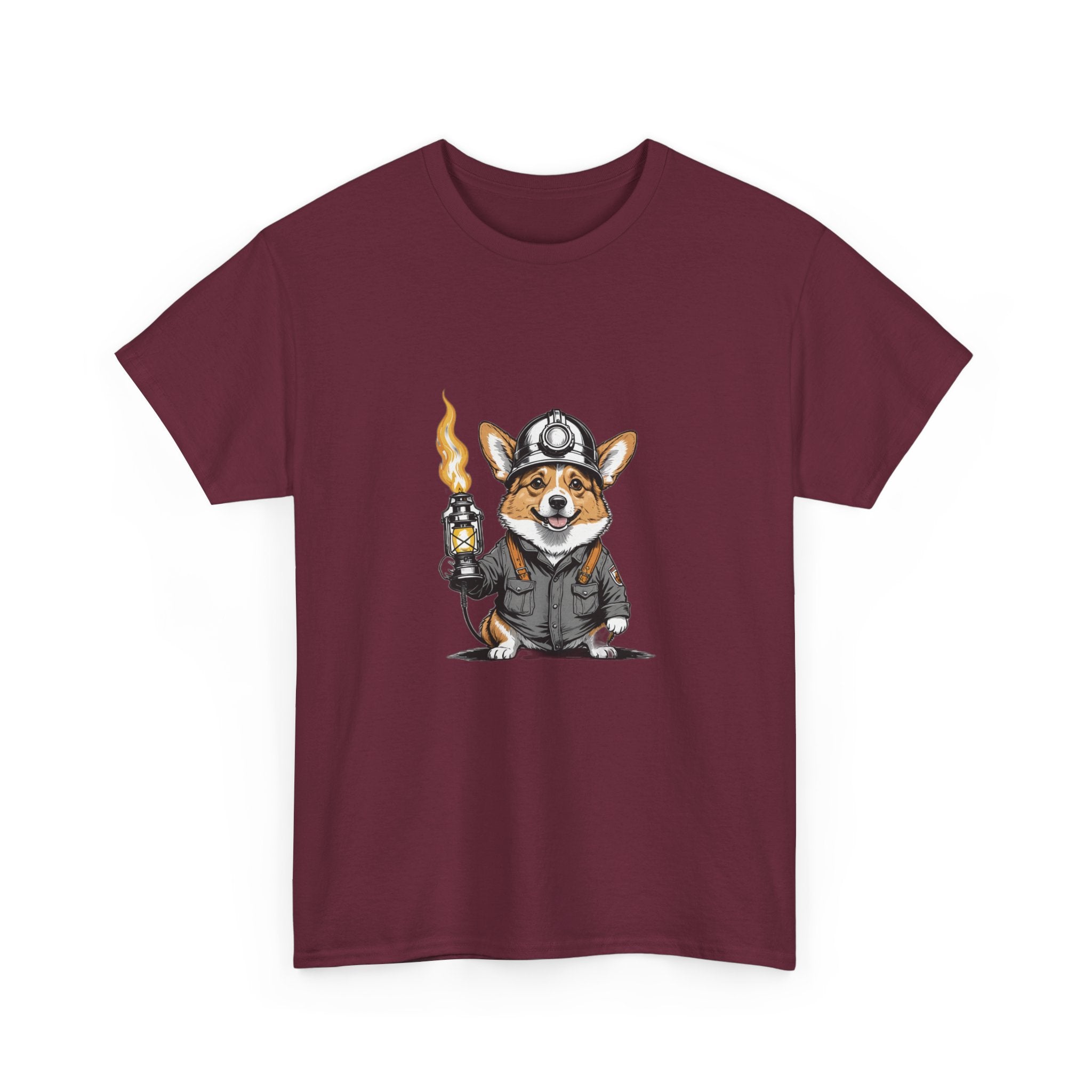 Corgi Miner's Helmet — Unisex T-Shirt