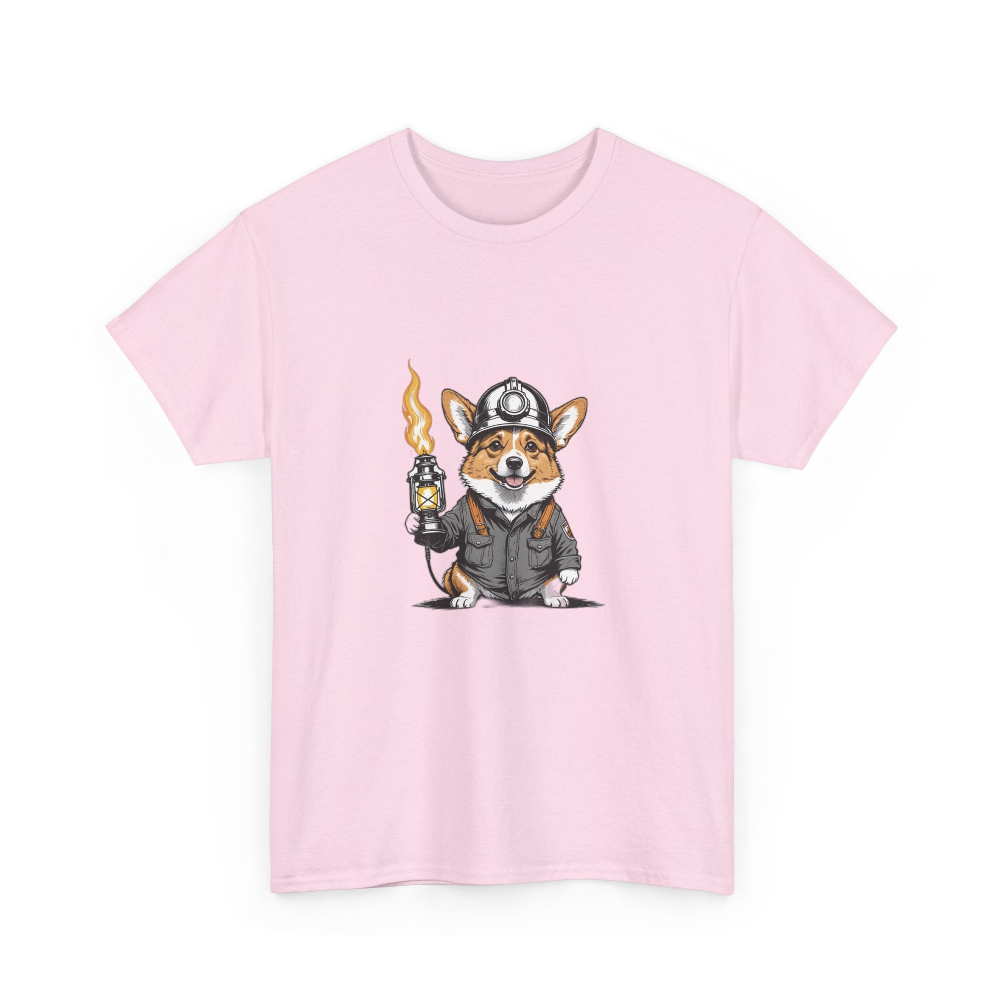 Corgi Miner's Helmet — Unisex T-Shirt