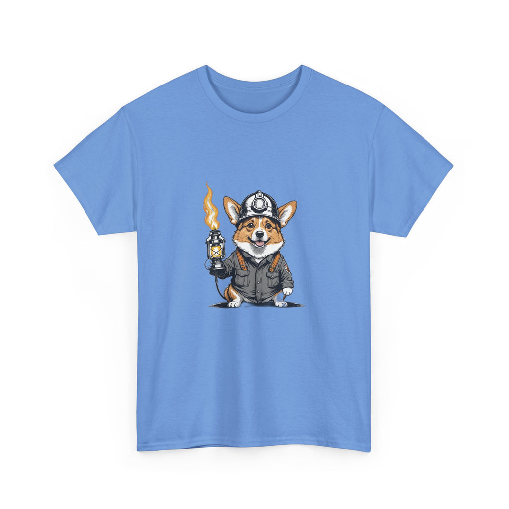 Corgi Miner's Helmet — Unisex T-Shirt