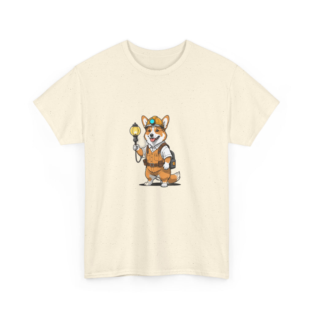 Corgi Caught Lantern — Unisex T-Shirt