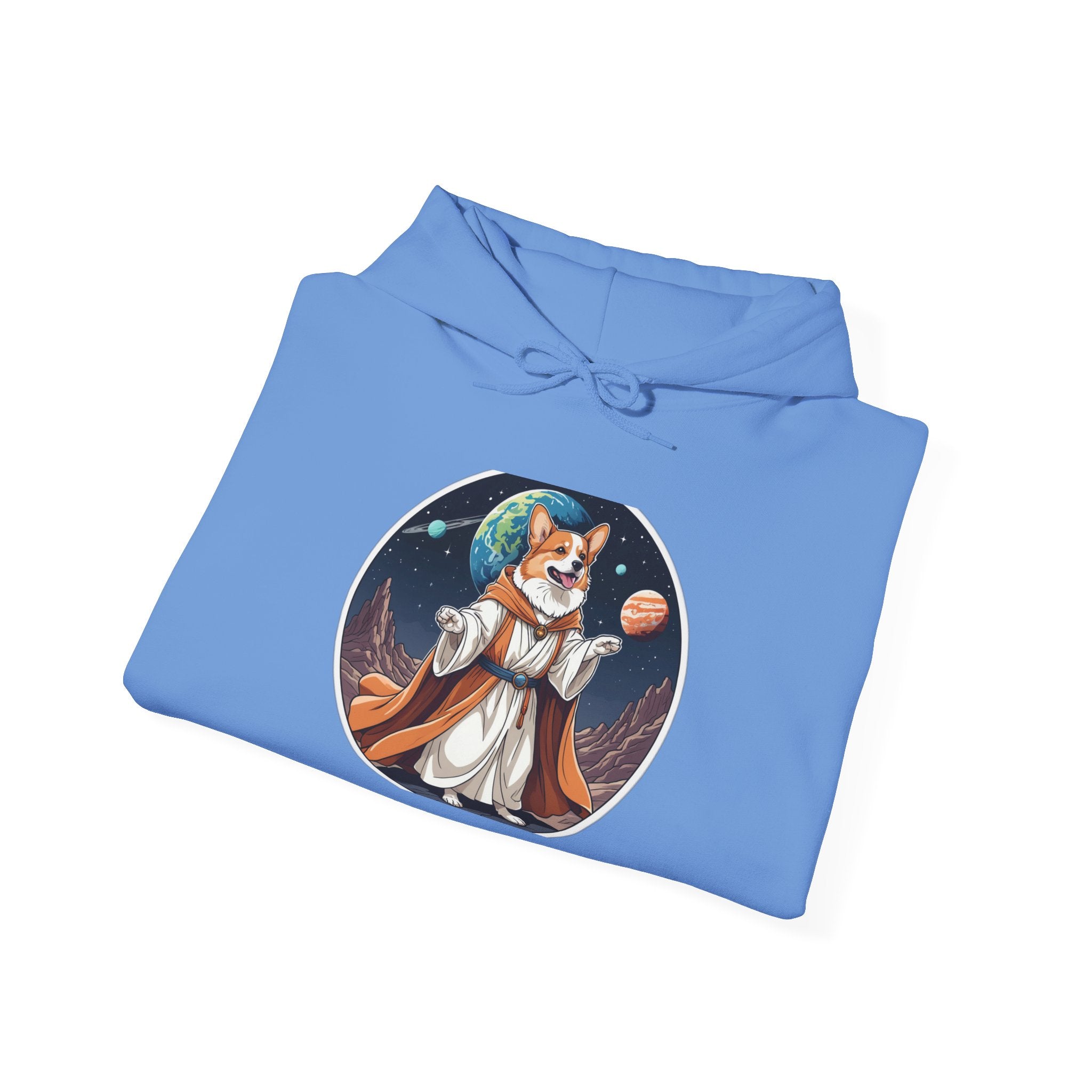 Corgi Cosmic Quest — Unisex Hoodie