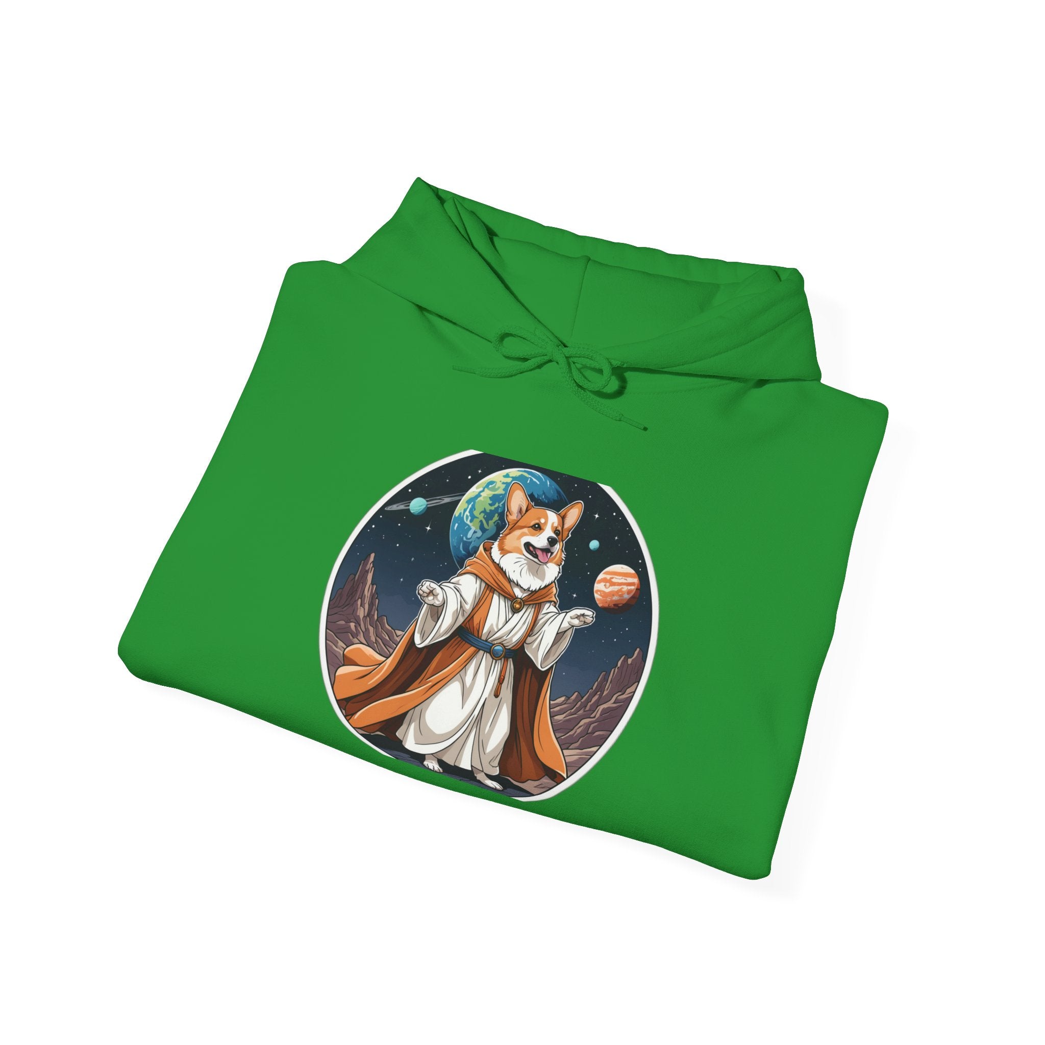 Corgi Cosmic Quest — Unisex Hoodie