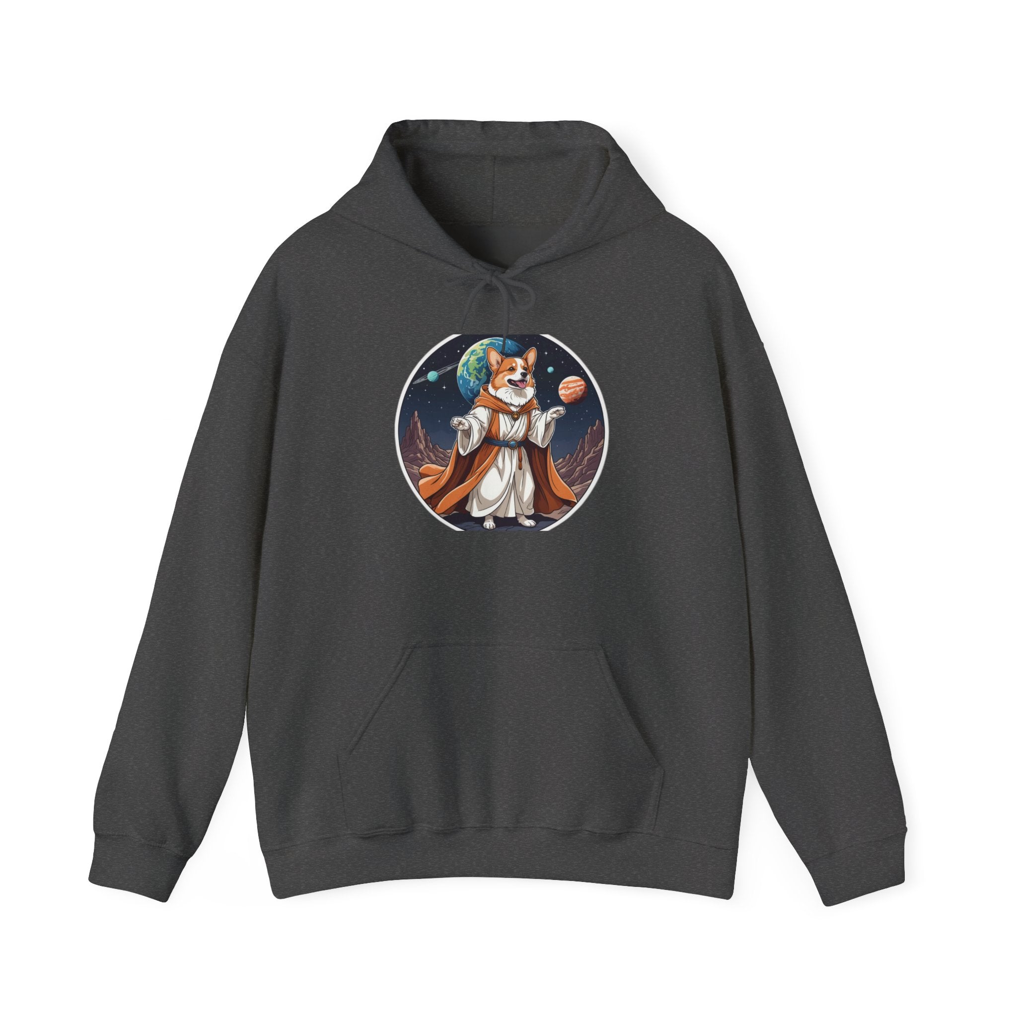 Corgi Cosmic Quest — Unisex Hoodie
