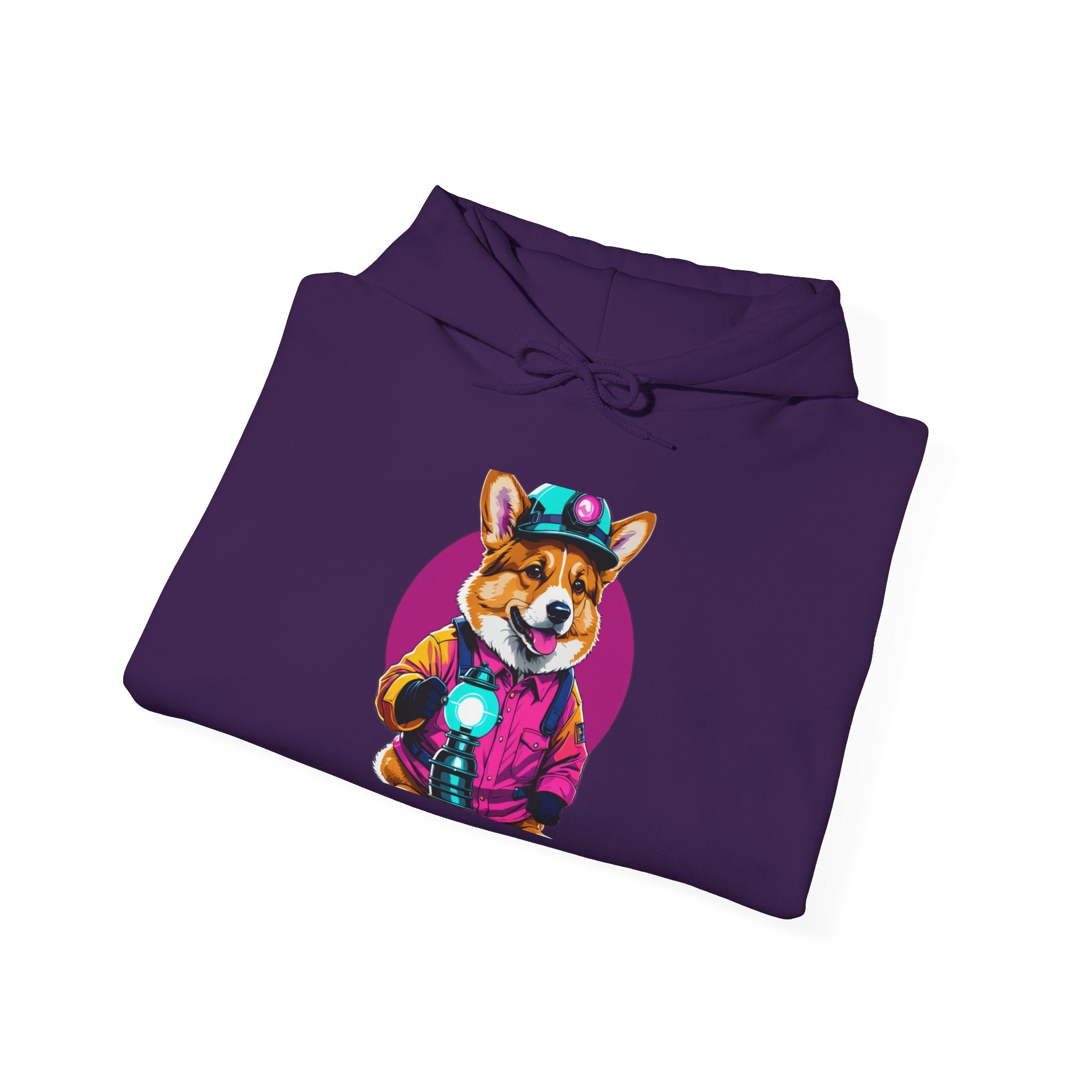 Corgi Miner's Delight — Unisex Hoodie