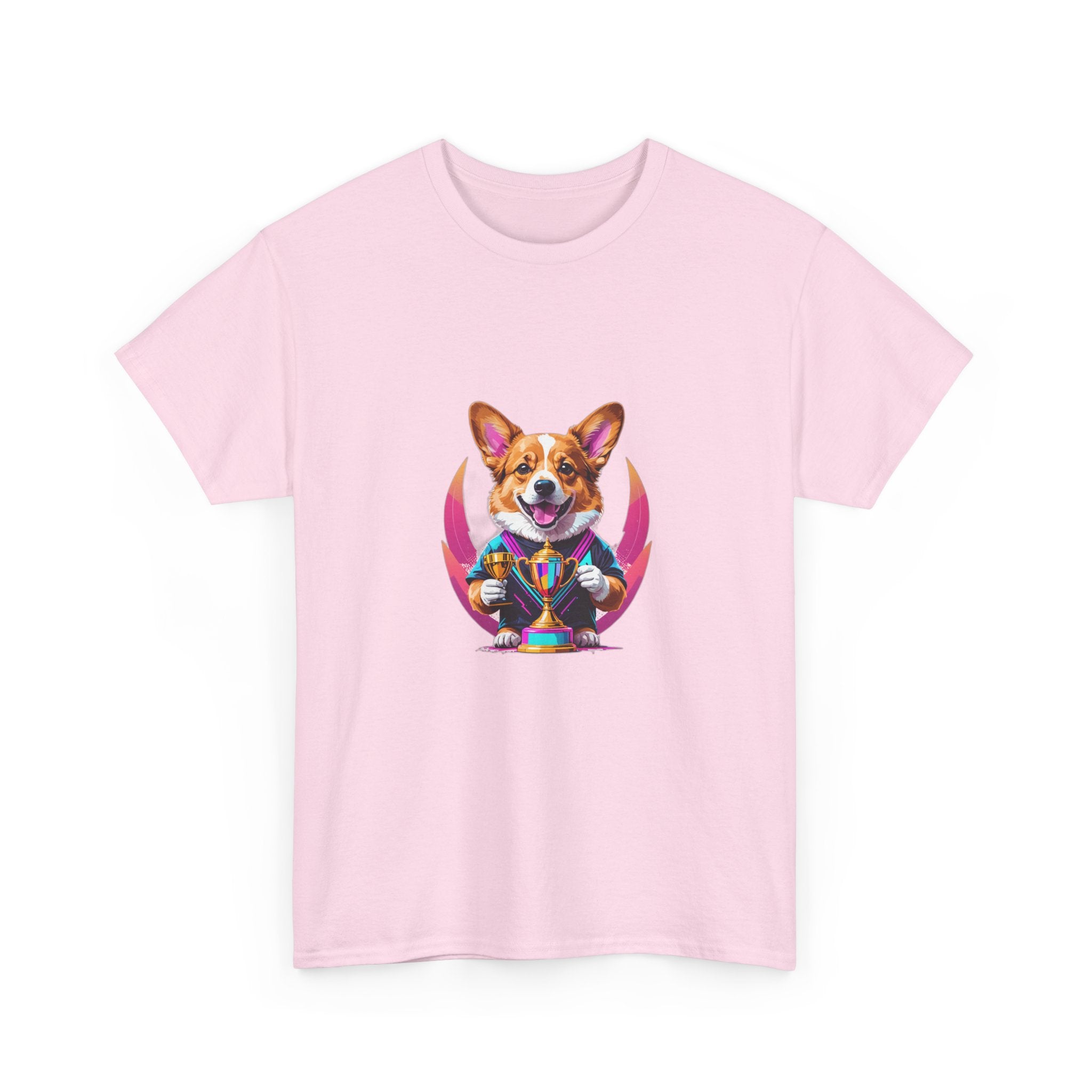 Glitched Corgi Trophy Holder — Unisex T-Shirt