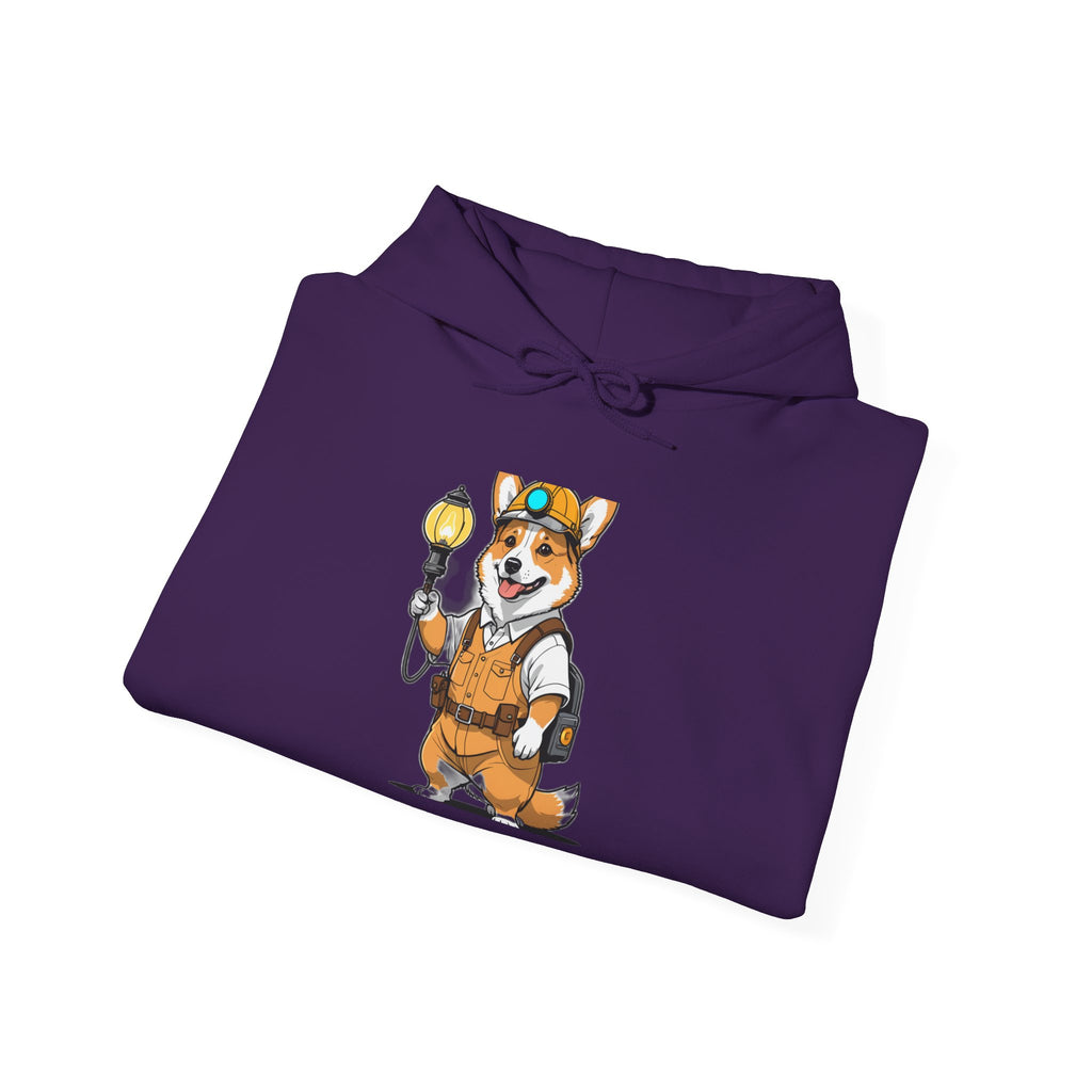 Corgi Caught Lantern — Unisex Hoodie