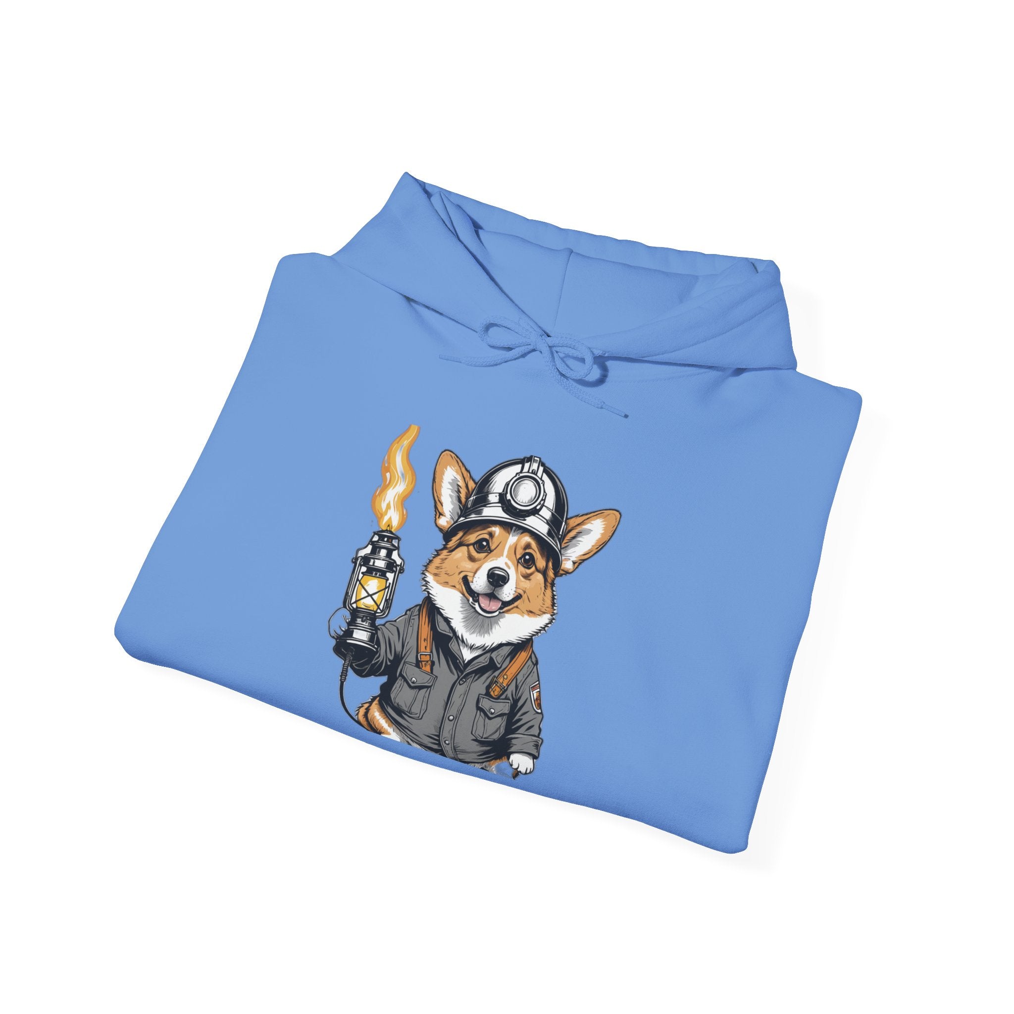 Corgi Miner's Helmet — Unisex Hoodie