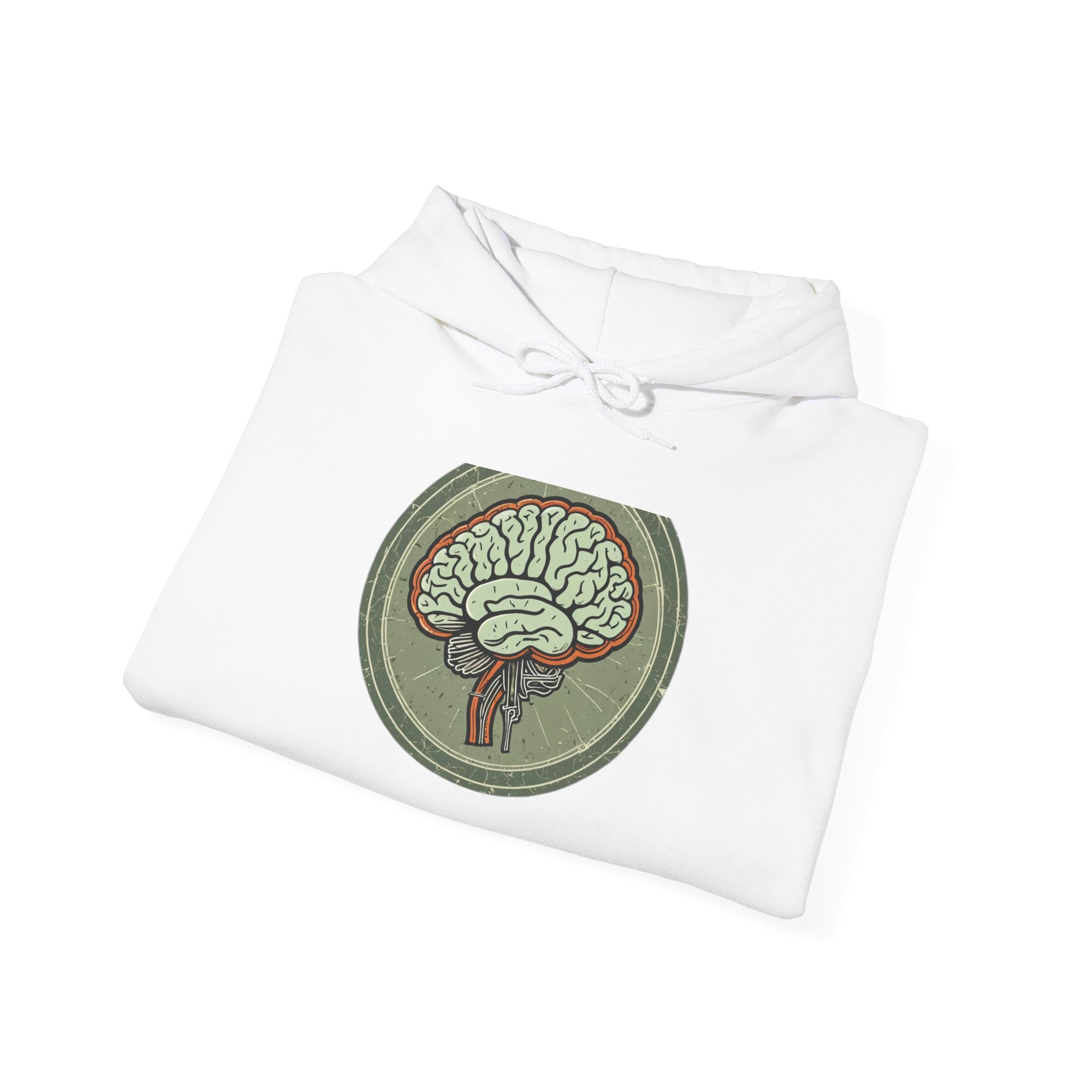 Unhinged Brain Tee — Unisex Hoodie
