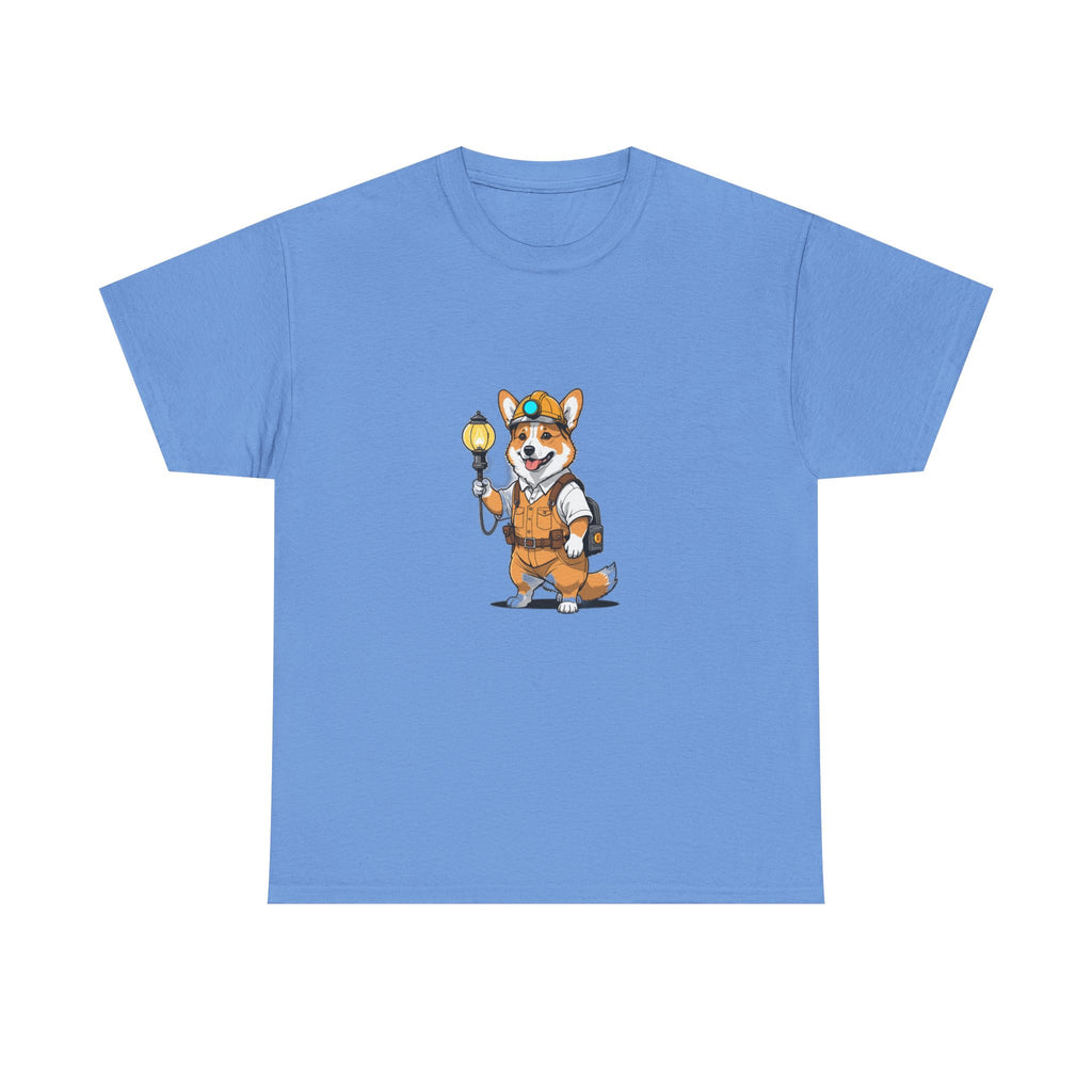 Corgi Caught Lantern — Unisex T-Shirt