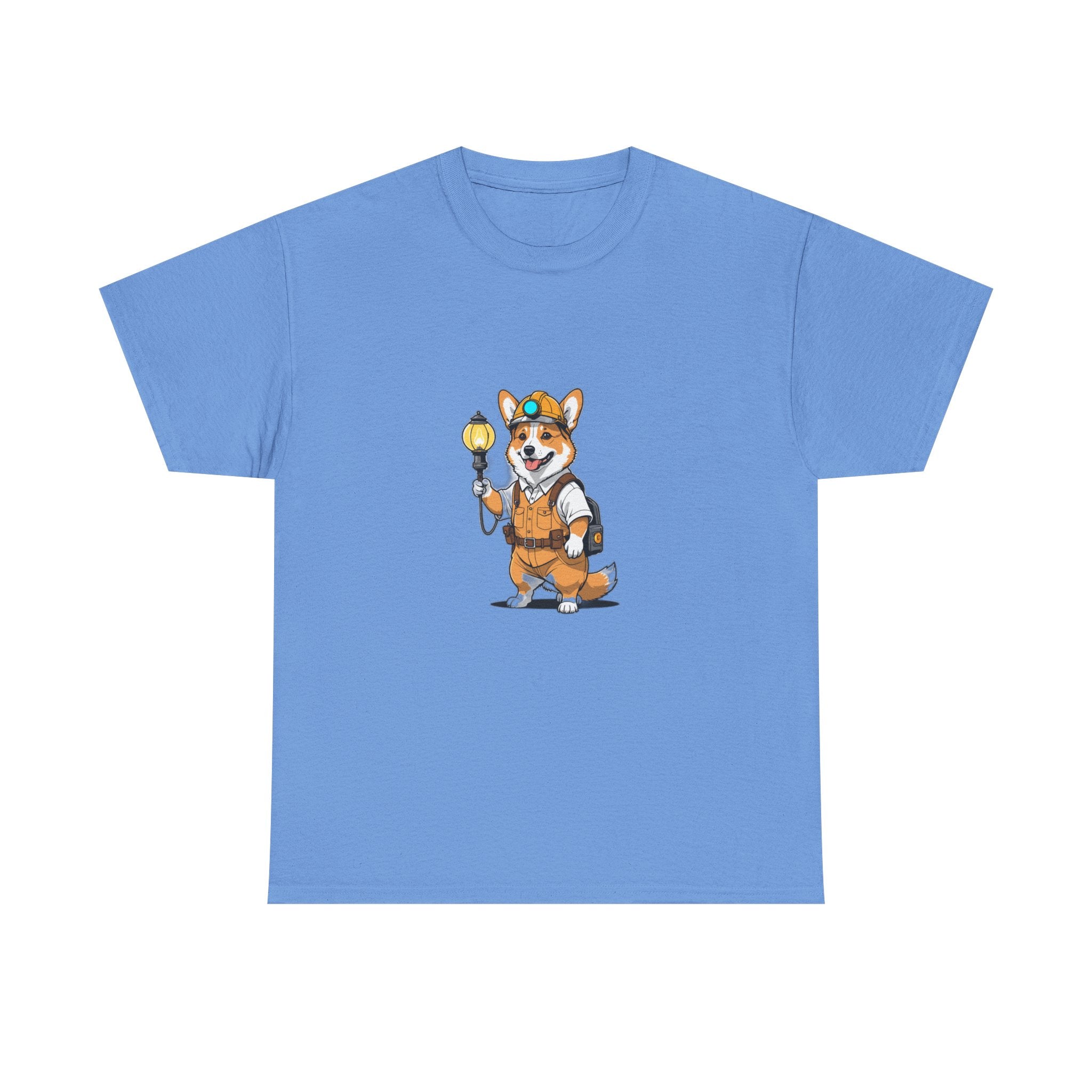 Corgi Caught Lantern — Unisex T-Shirt