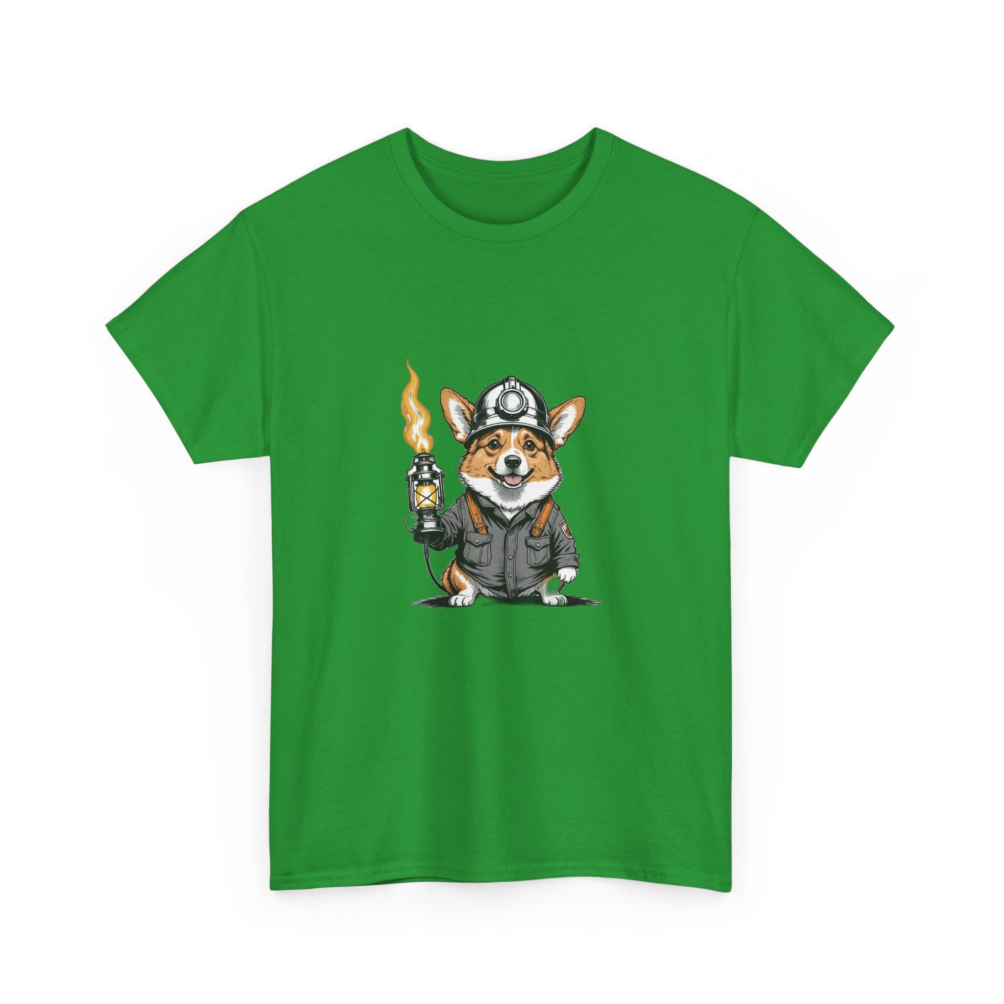 Corgi Miner's Helmet — Unisex T-Shirt