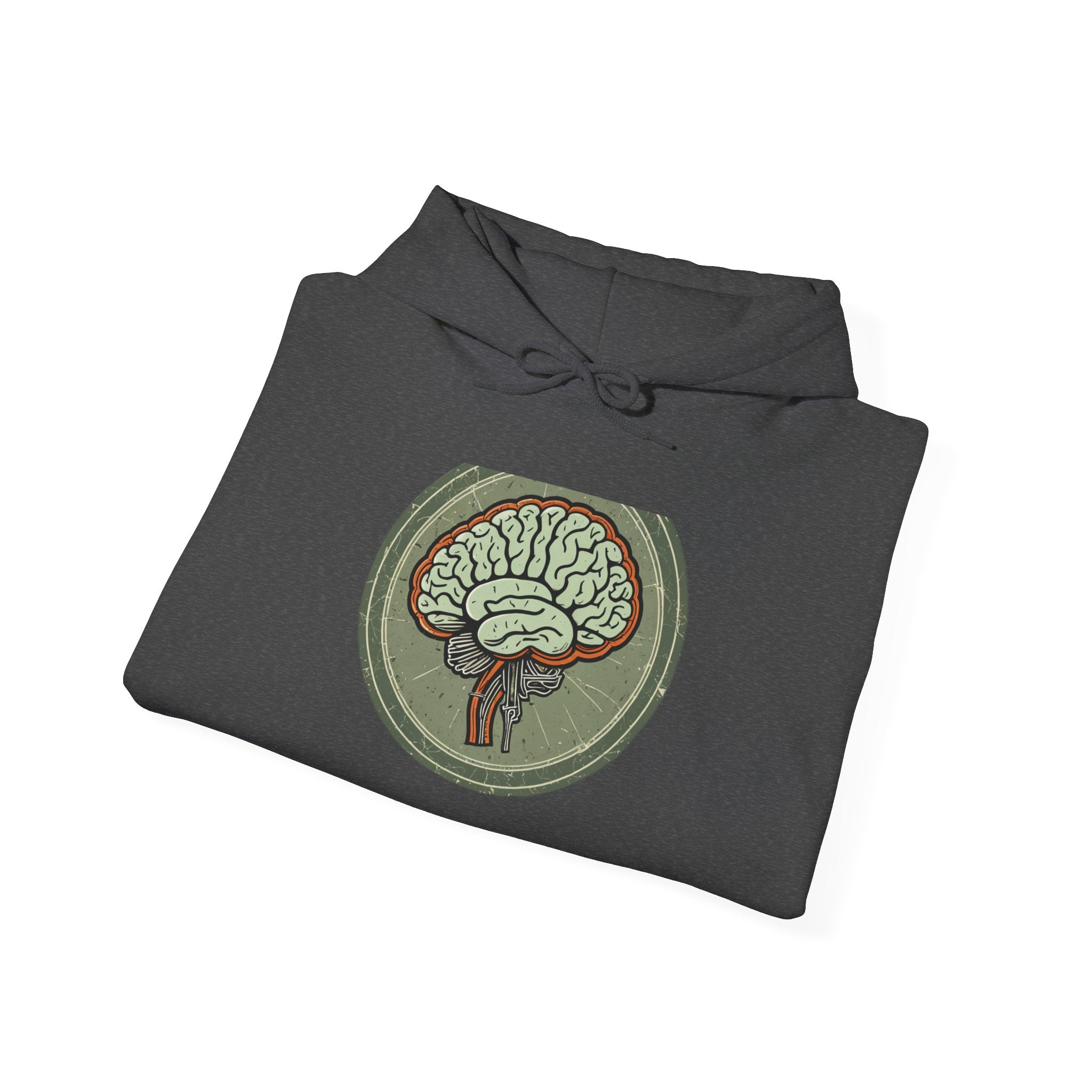 Unhinged Brain Tee — Unisex Hoodie