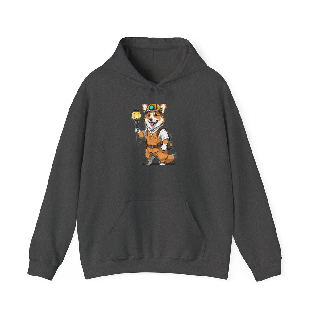 Corgi Caught Lantern — Unisex Hoodie