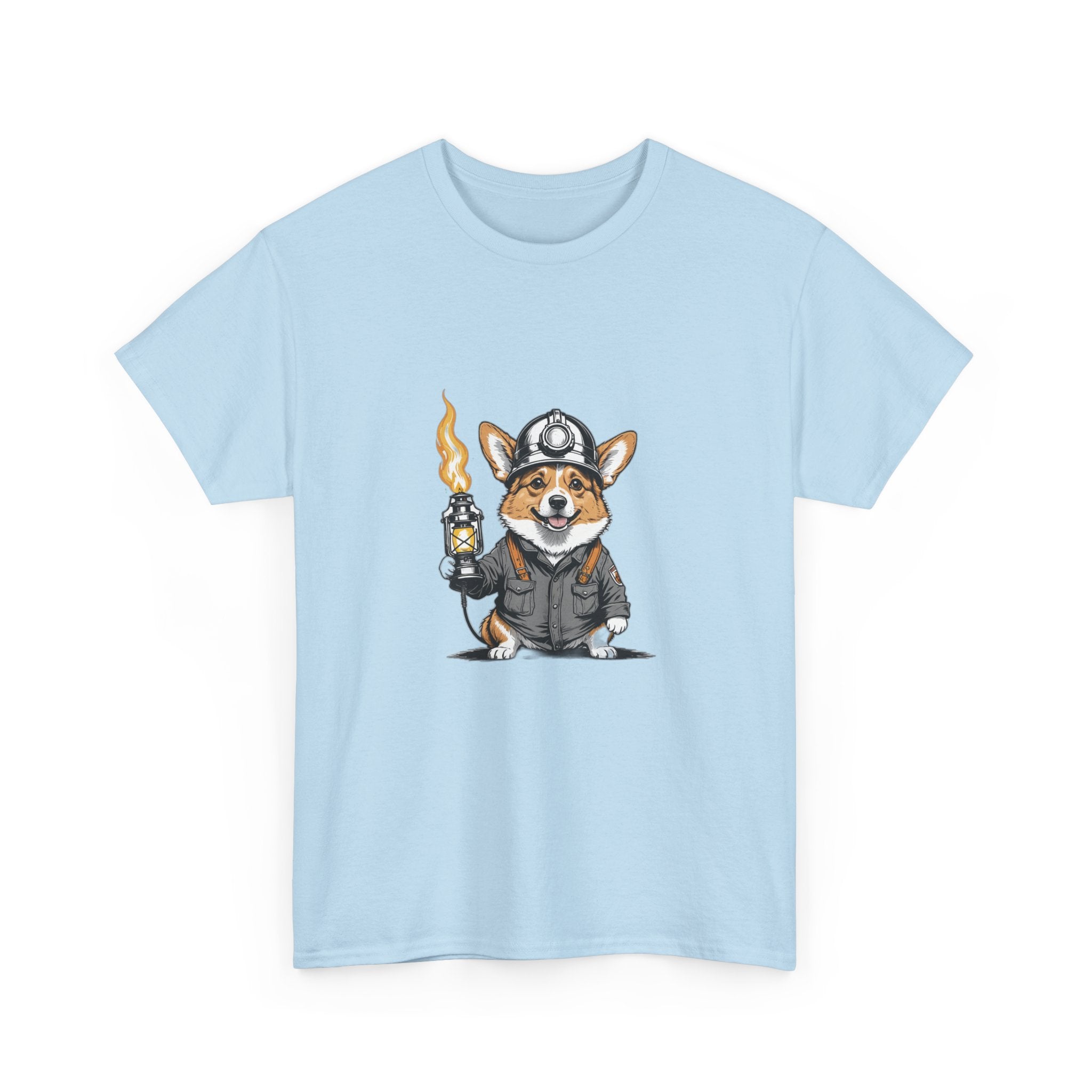 Corgi Miner's Helmet — Unisex T-Shirt