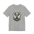 Dark Gothic Alien T-Shirt - Eerie Extraterrestrial Art Tee - Sci-Fi Horror Streetwear - Creepy Space Graphic Shirt for Men and Women