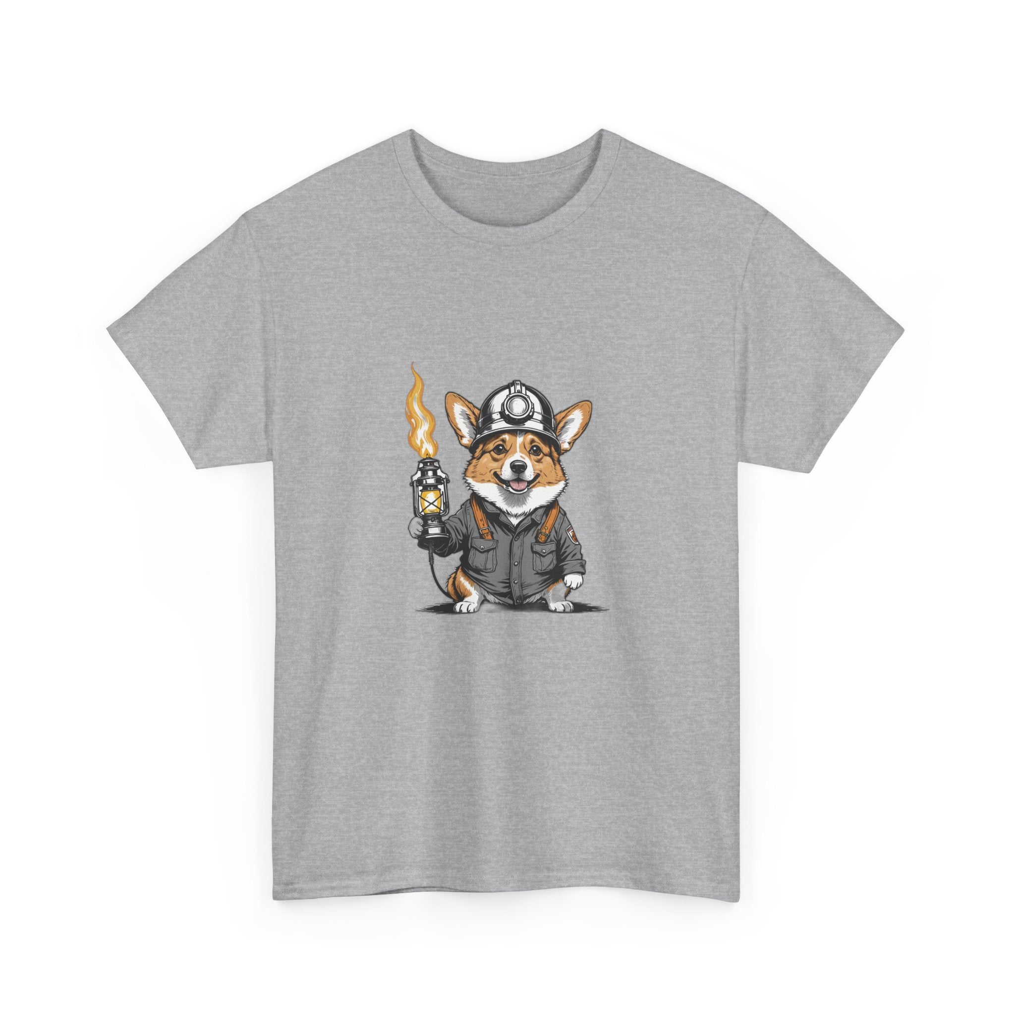 Corgi Miner's Helmet — Unisex T-Shirt