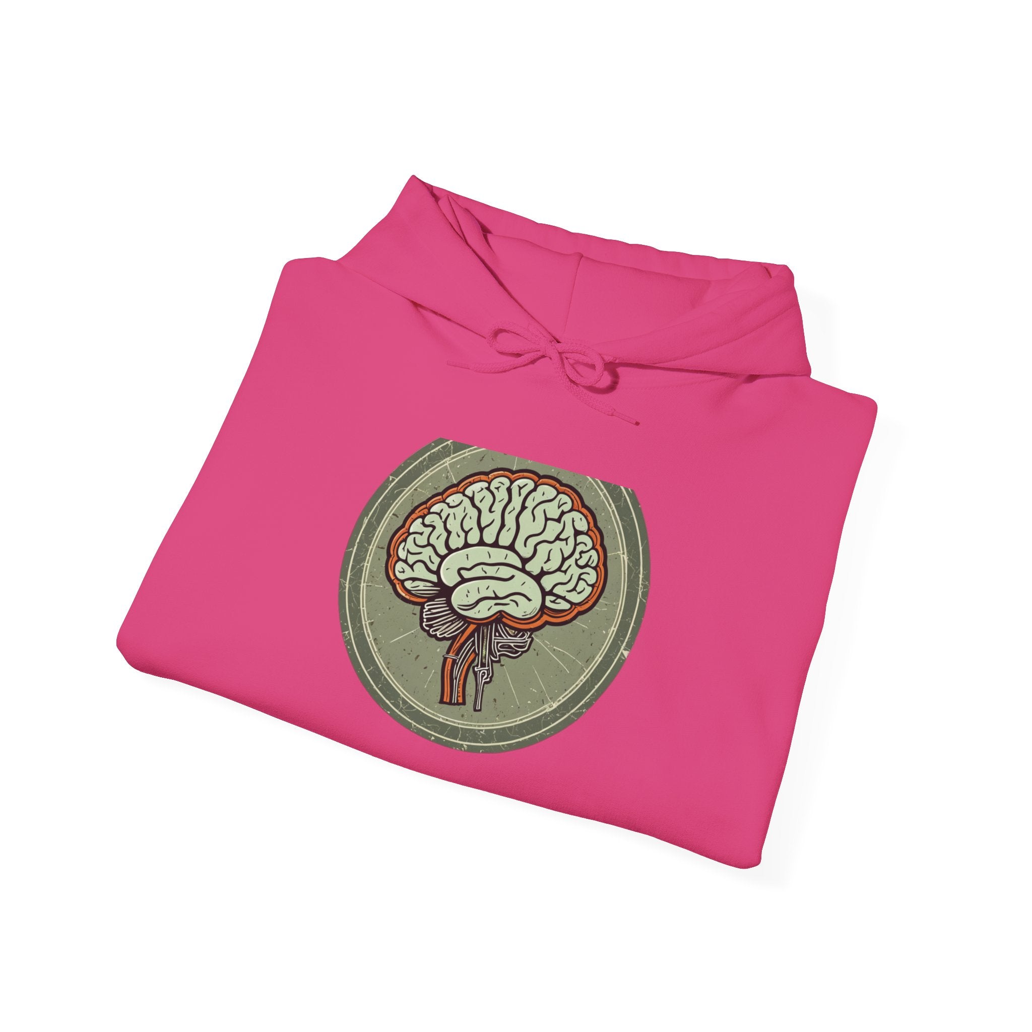 Unhinged Brain Tee — Unisex Hoodie