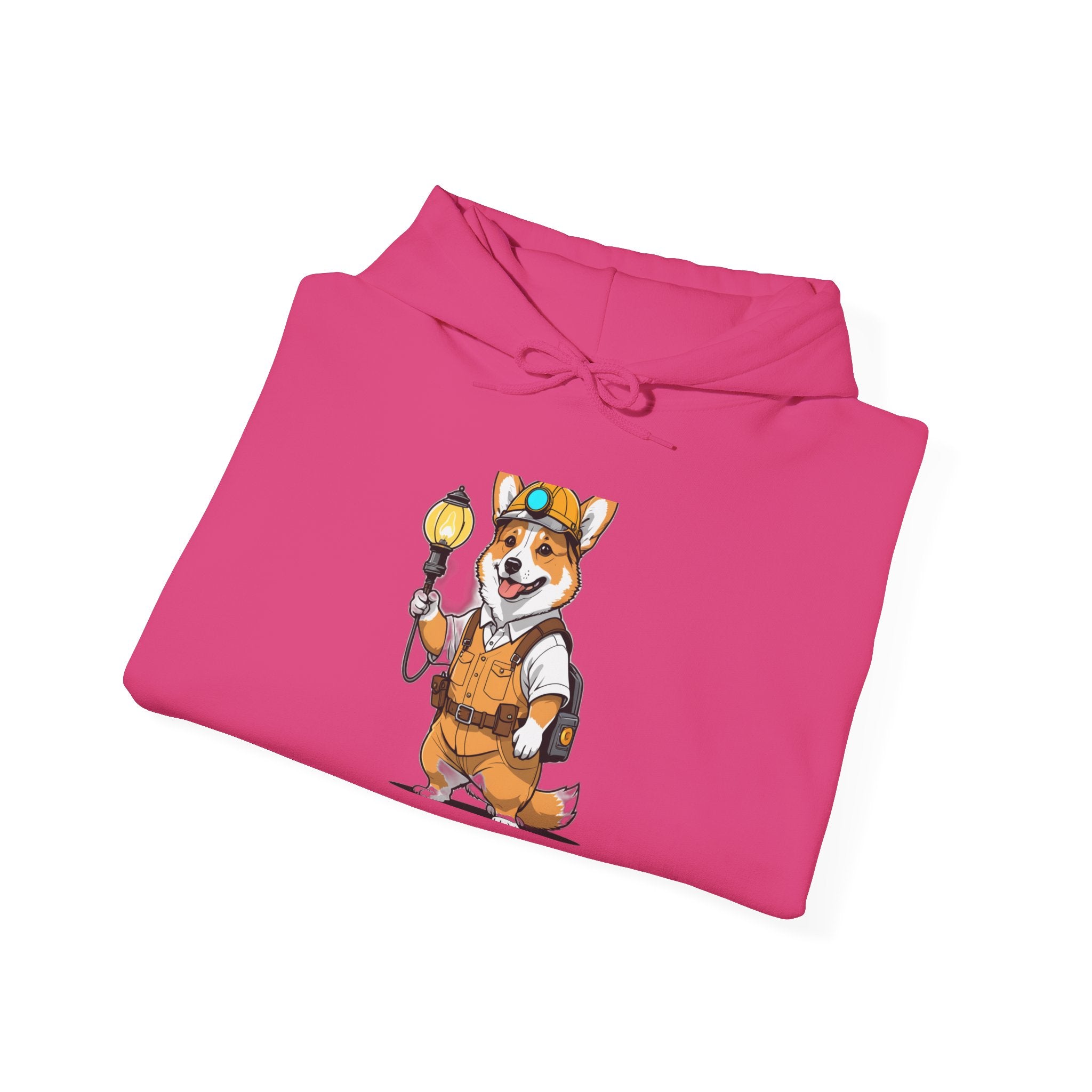 Corgi Caught Lantern — Unisex Hoodie