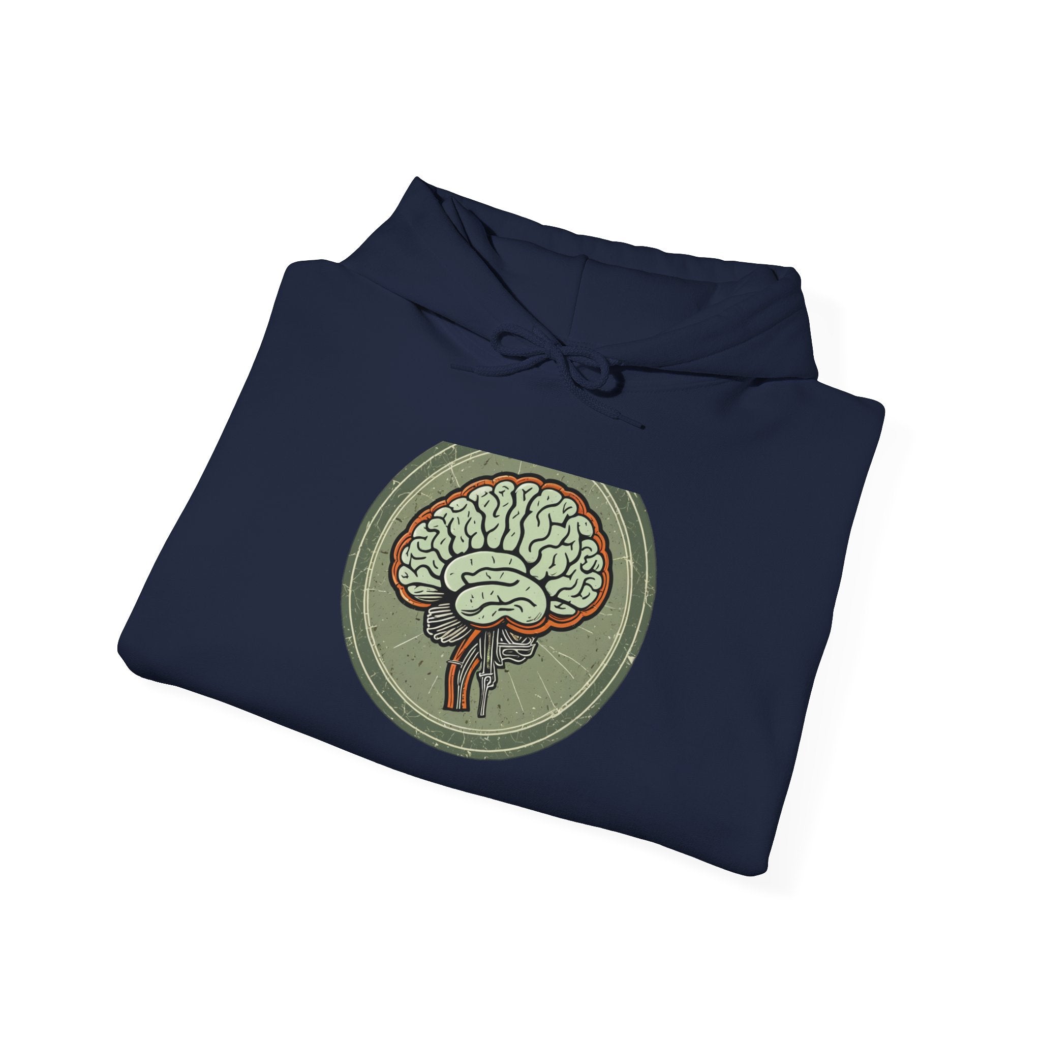 Unhinged Brain Tee — Unisex Hoodie