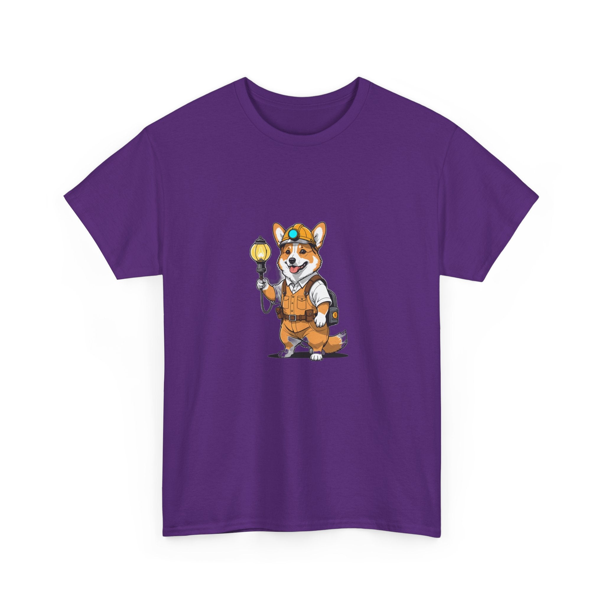 Corgi Caught Lantern — Unisex T-Shirt