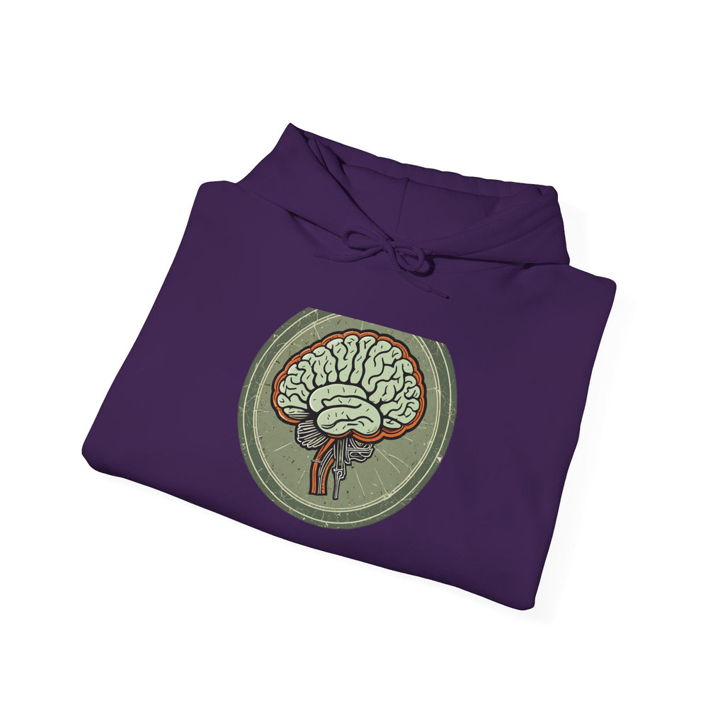 Unhinged Brain Tee — Unisex Hoodie
