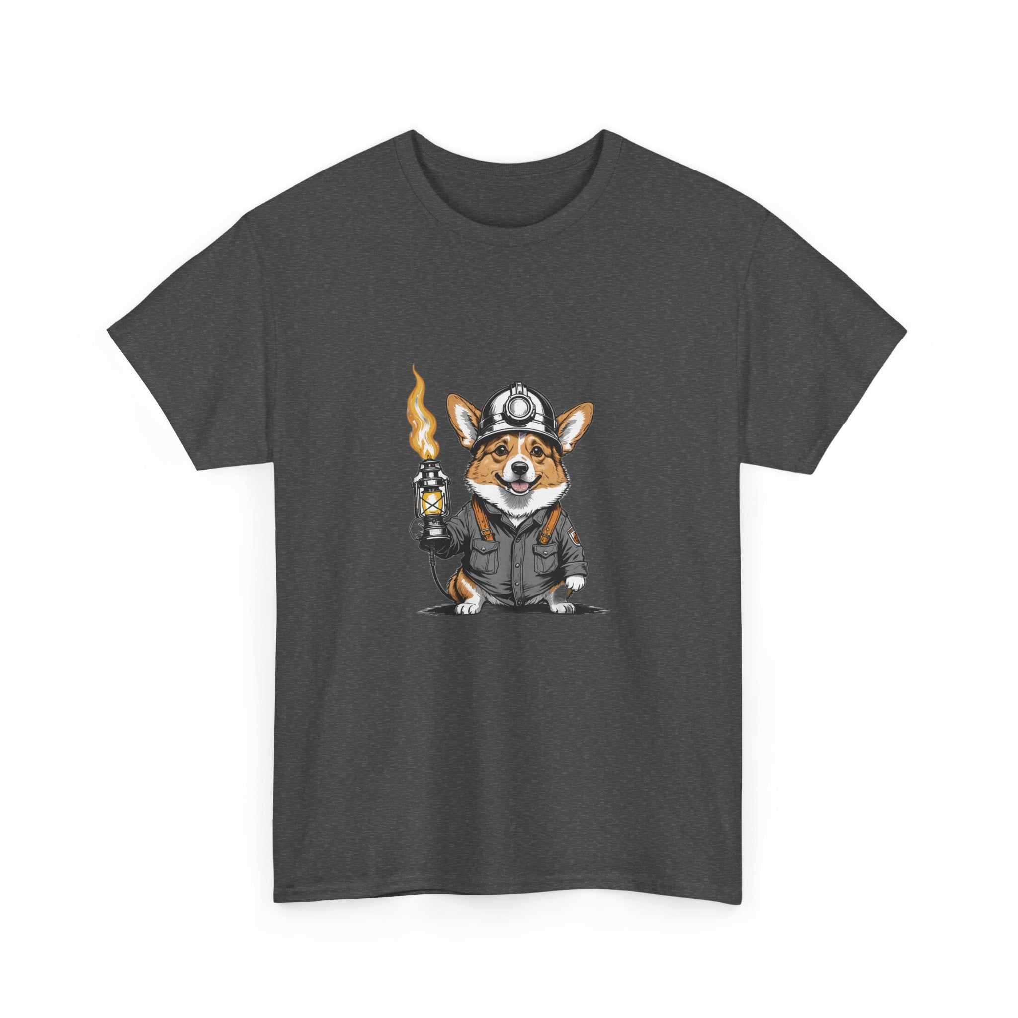 Corgi Miner's Helmet — Unisex T-Shirt