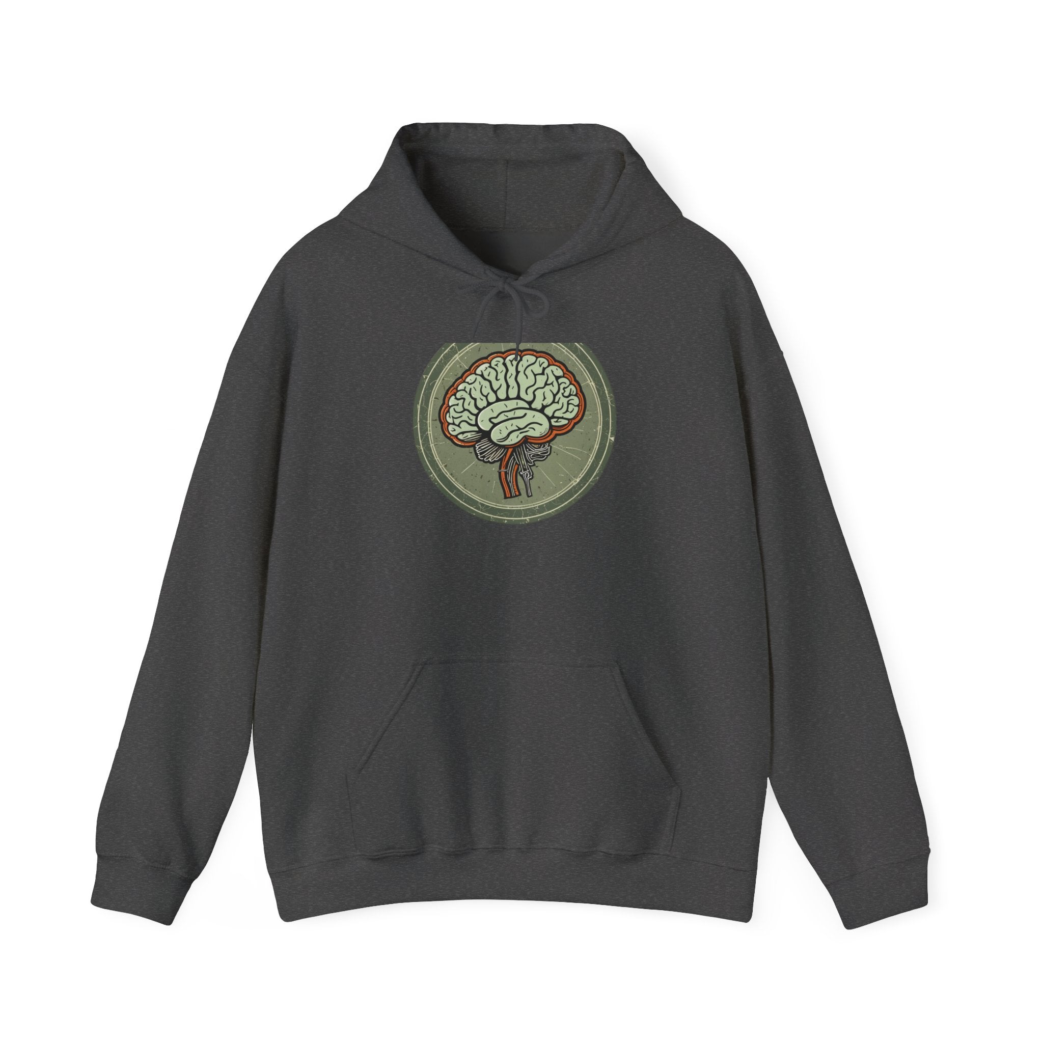 Unhinged Brain Tee — Unisex Hoodie