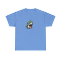 Cursed Shark Brain Rot Graphic Tee | Funny Meme Shirt for Cat Lady | Unisex T-Shirt