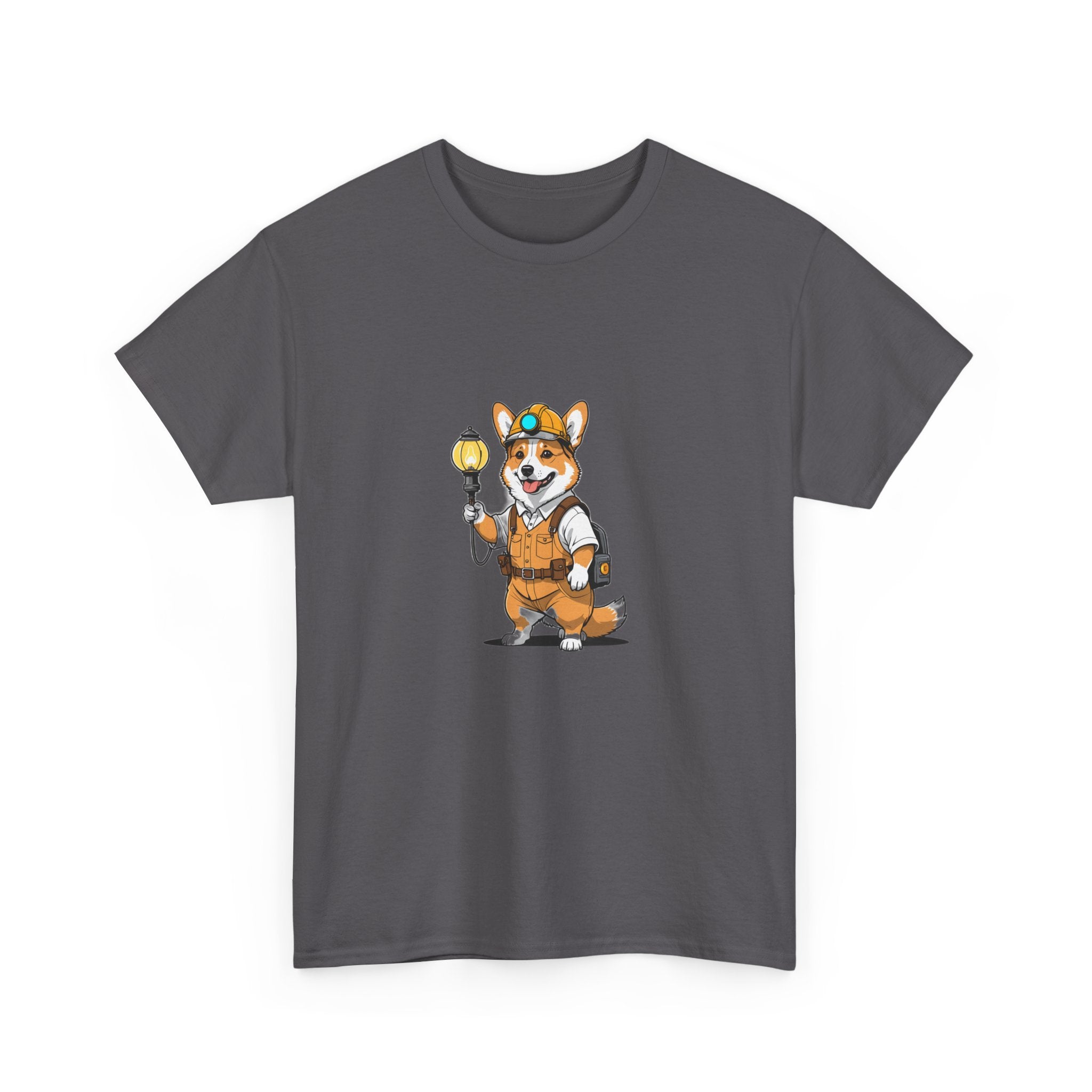 Corgi Caught Lantern — Unisex T-Shirt