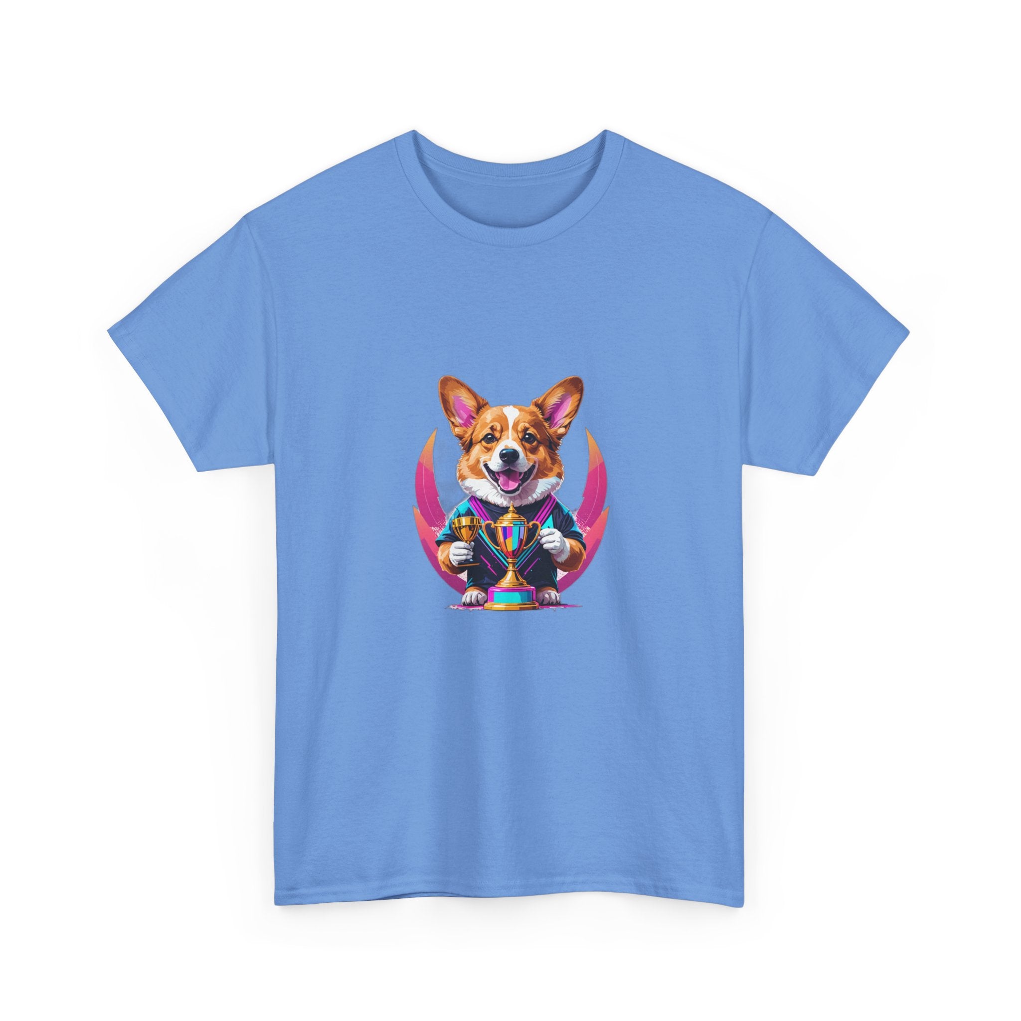 Glitched Corgi Trophy Holder — Unisex T-Shirt