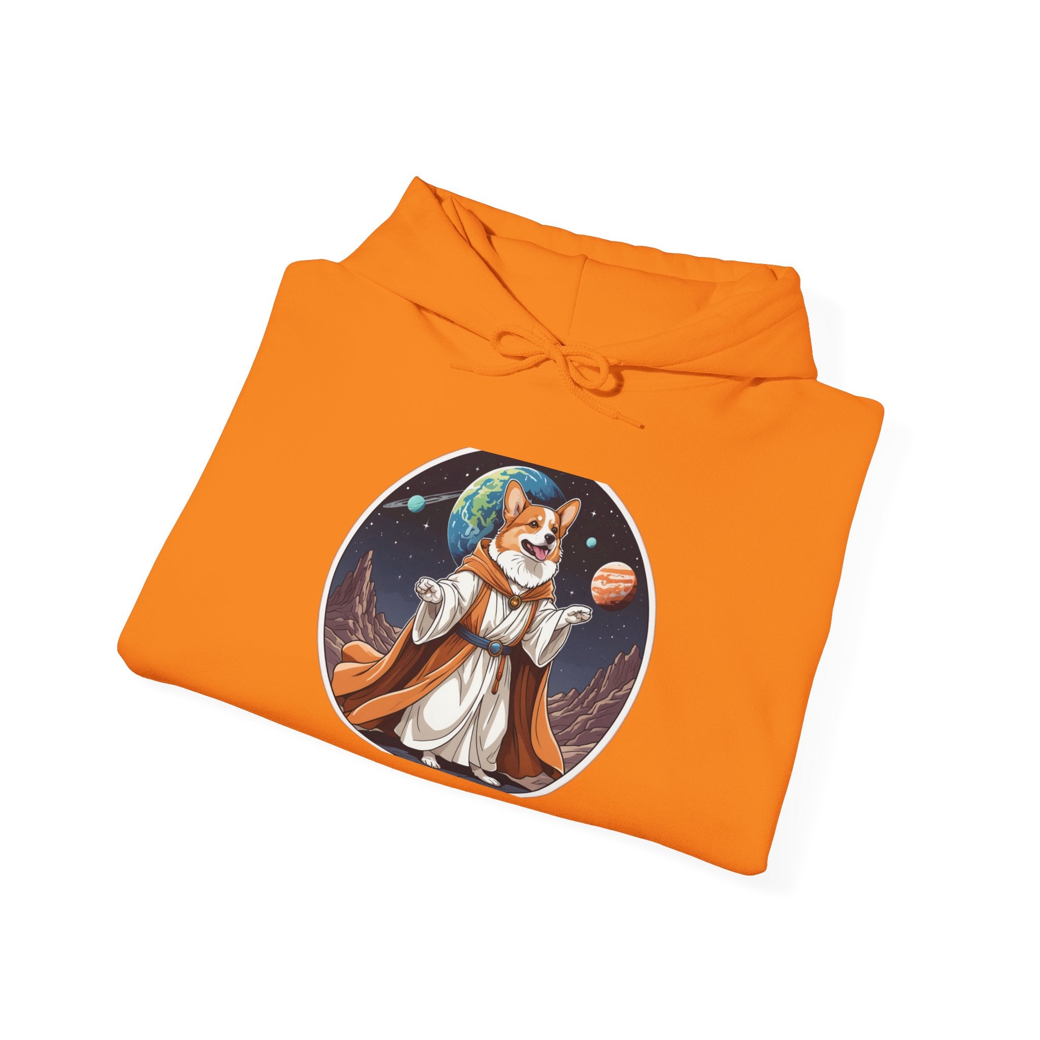 Corgi Cosmic Quest — Unisex Hoodie