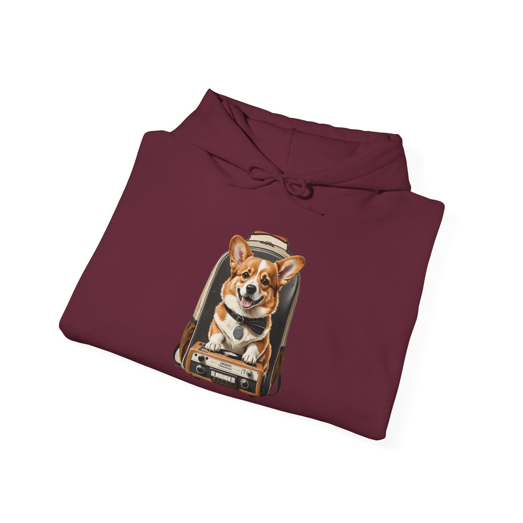 Sick of Scams? Go Analog with Corgi — Unisex Hoodie