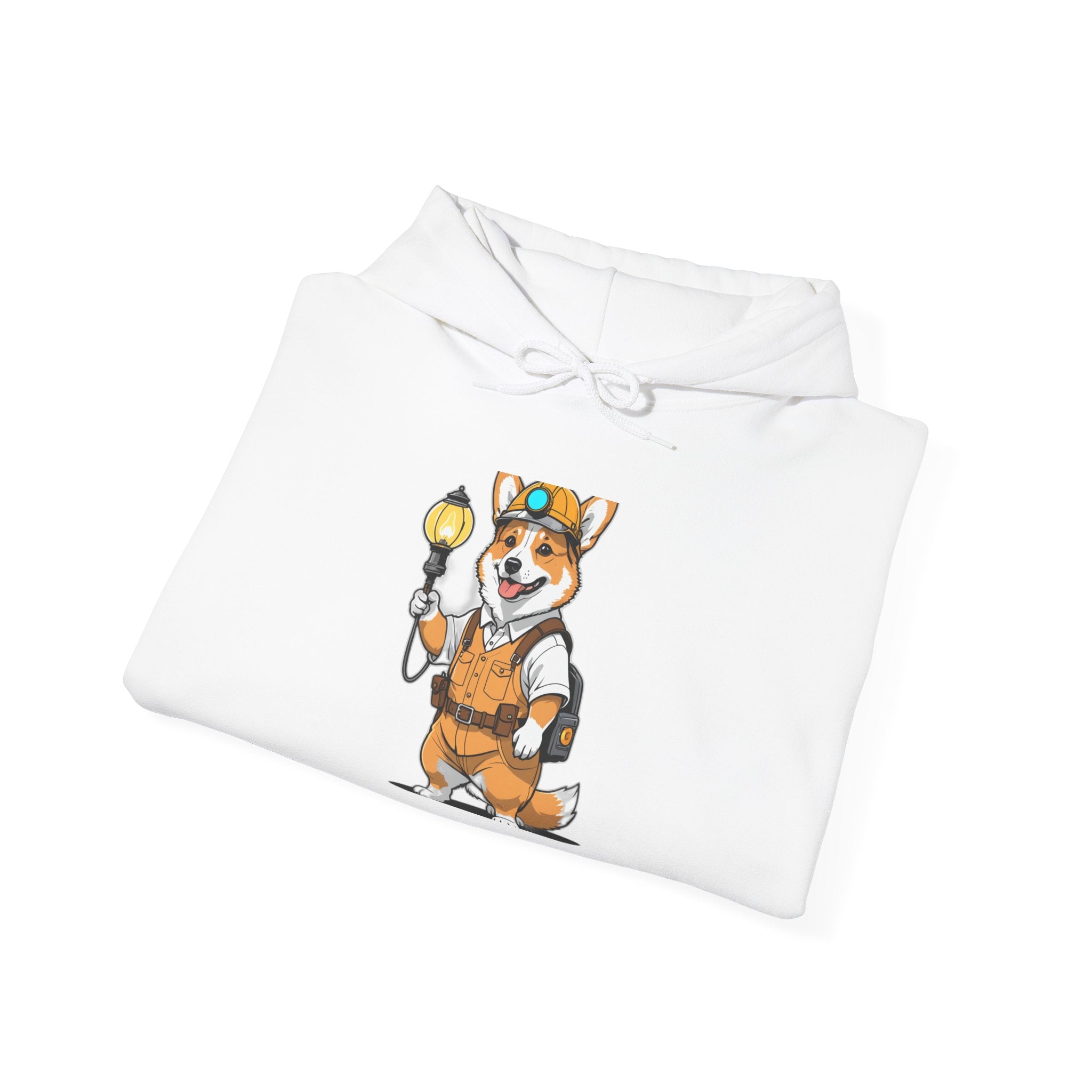 Corgi Caught Lantern — Unisex Hoodie