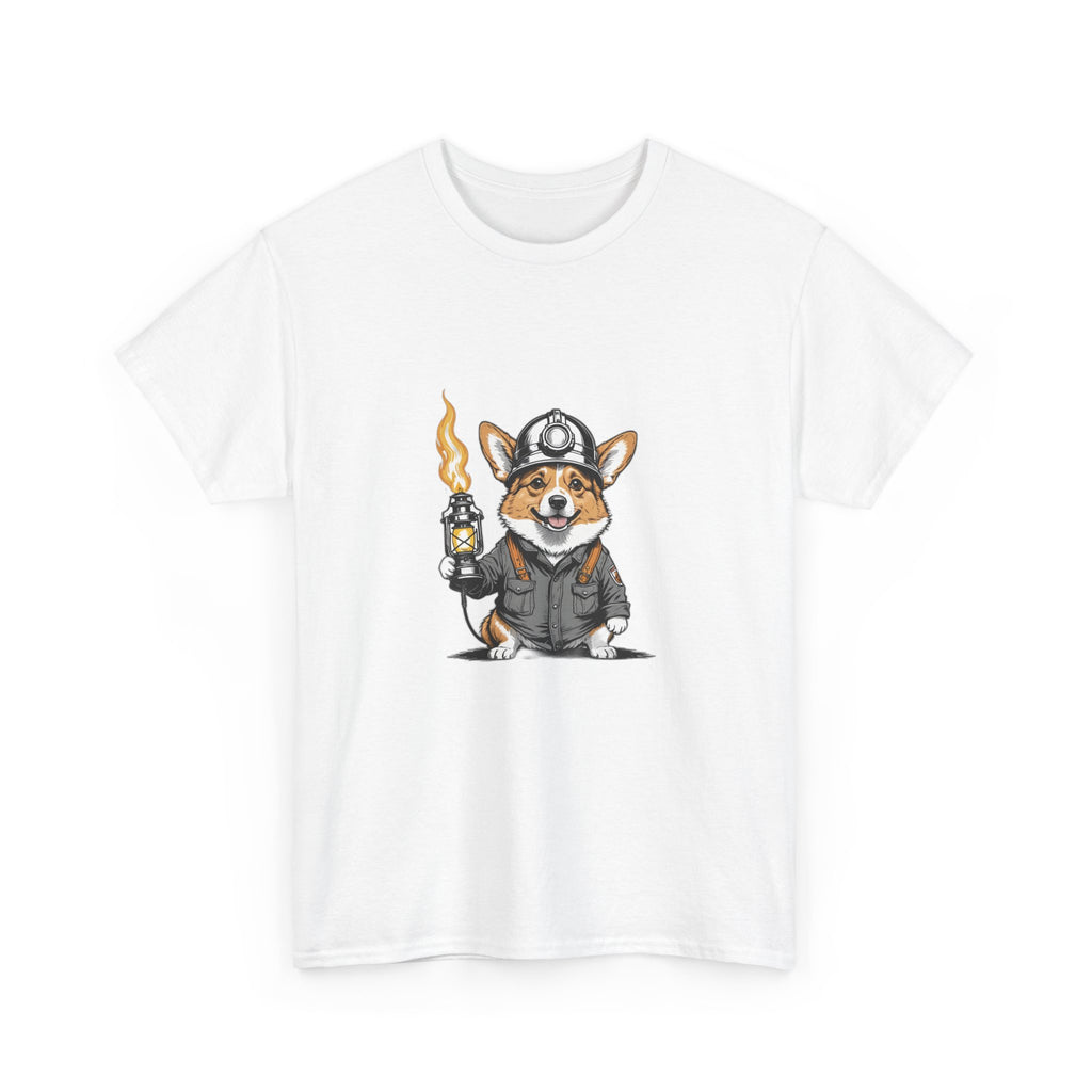 Corgi Miner's Helmet — Unisex T-Shirt