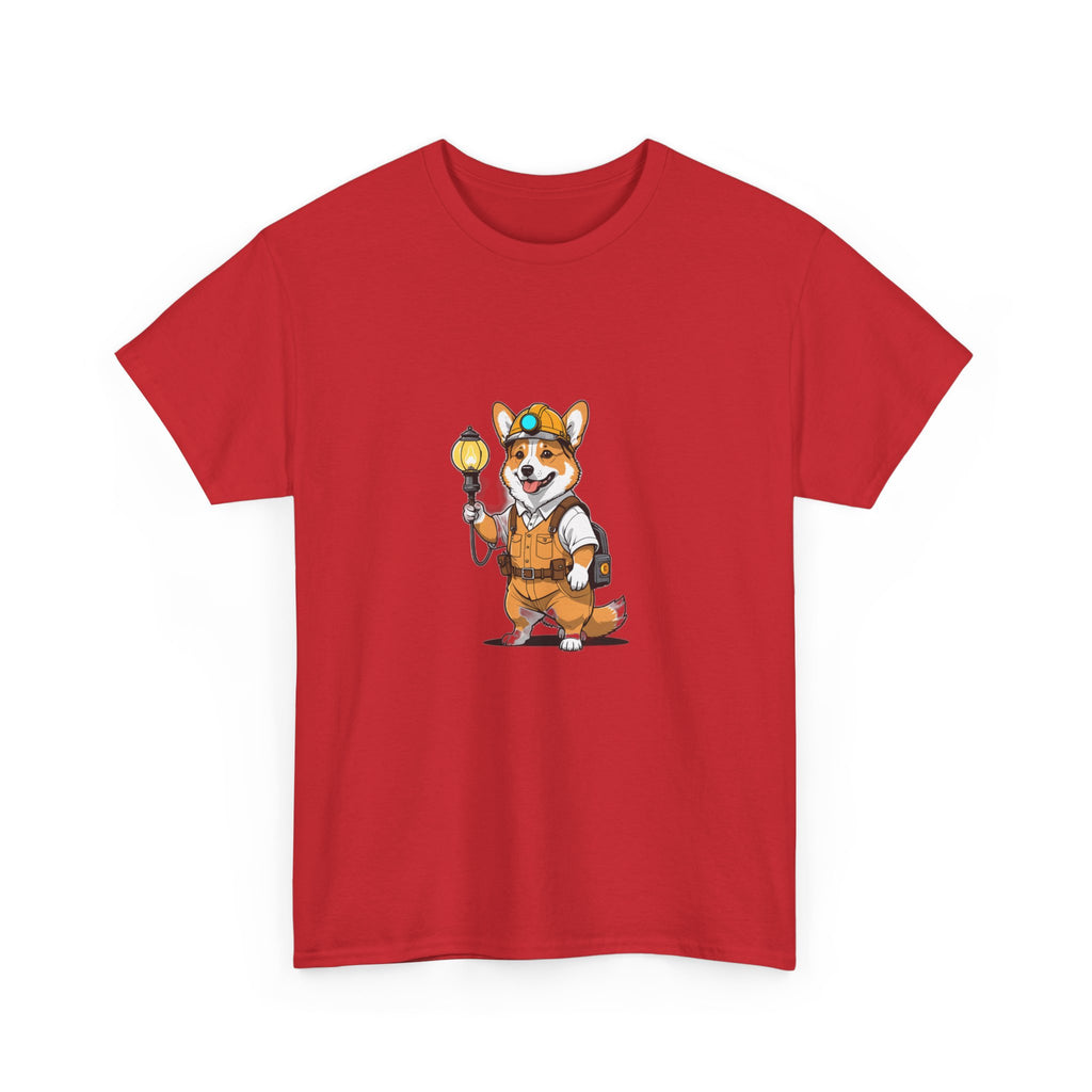 Corgi Caught Lantern — Unisex T-Shirt