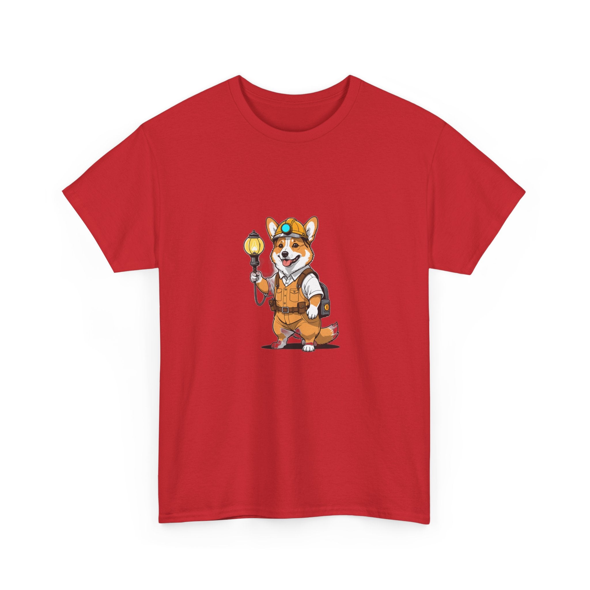 Corgi Caught Lantern — Unisex T-Shirt