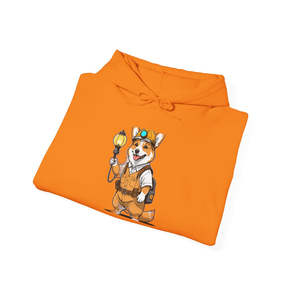 Corgi Caught Lantern — Unisex Hoodie