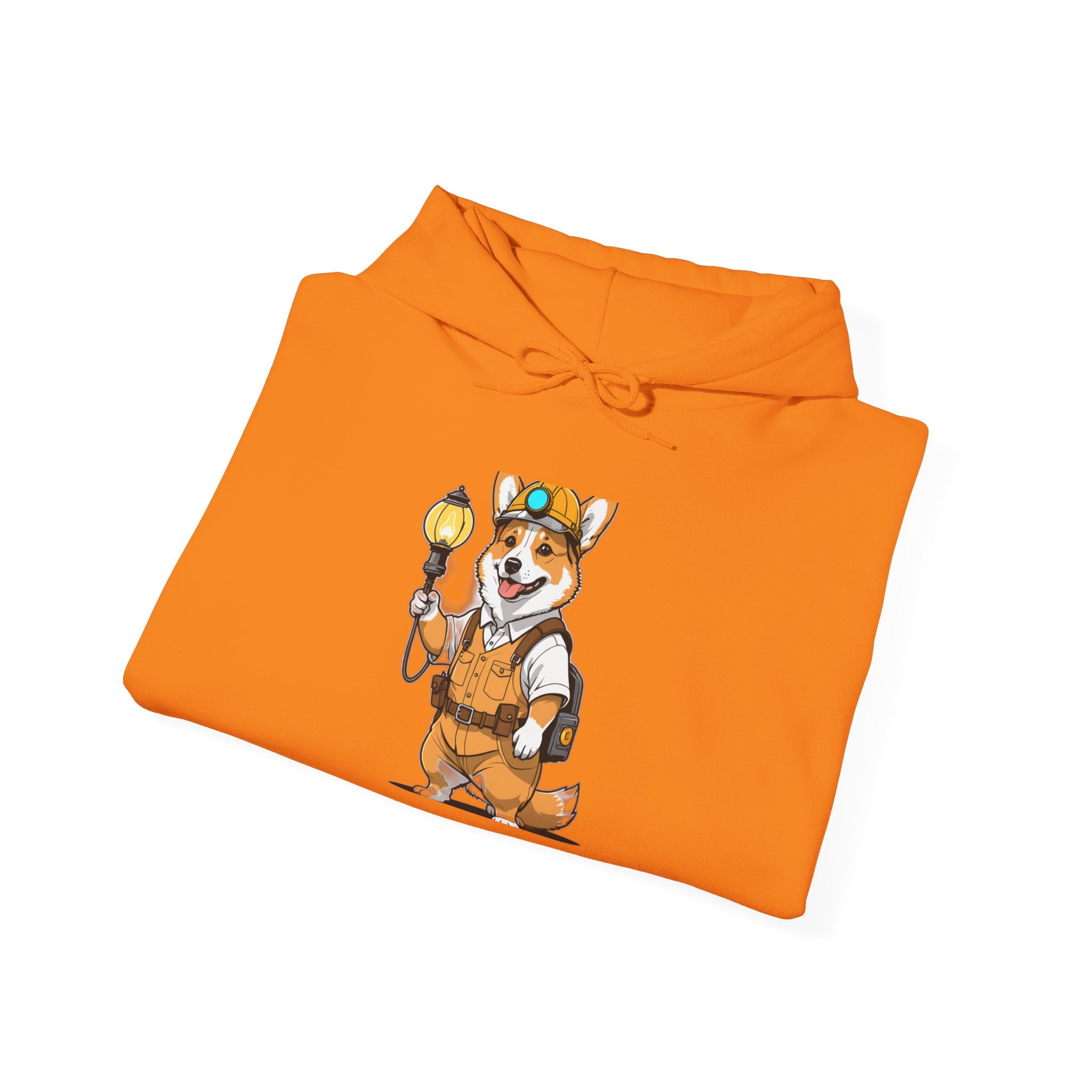 Corgi Caught Lantern — Unisex Hoodie